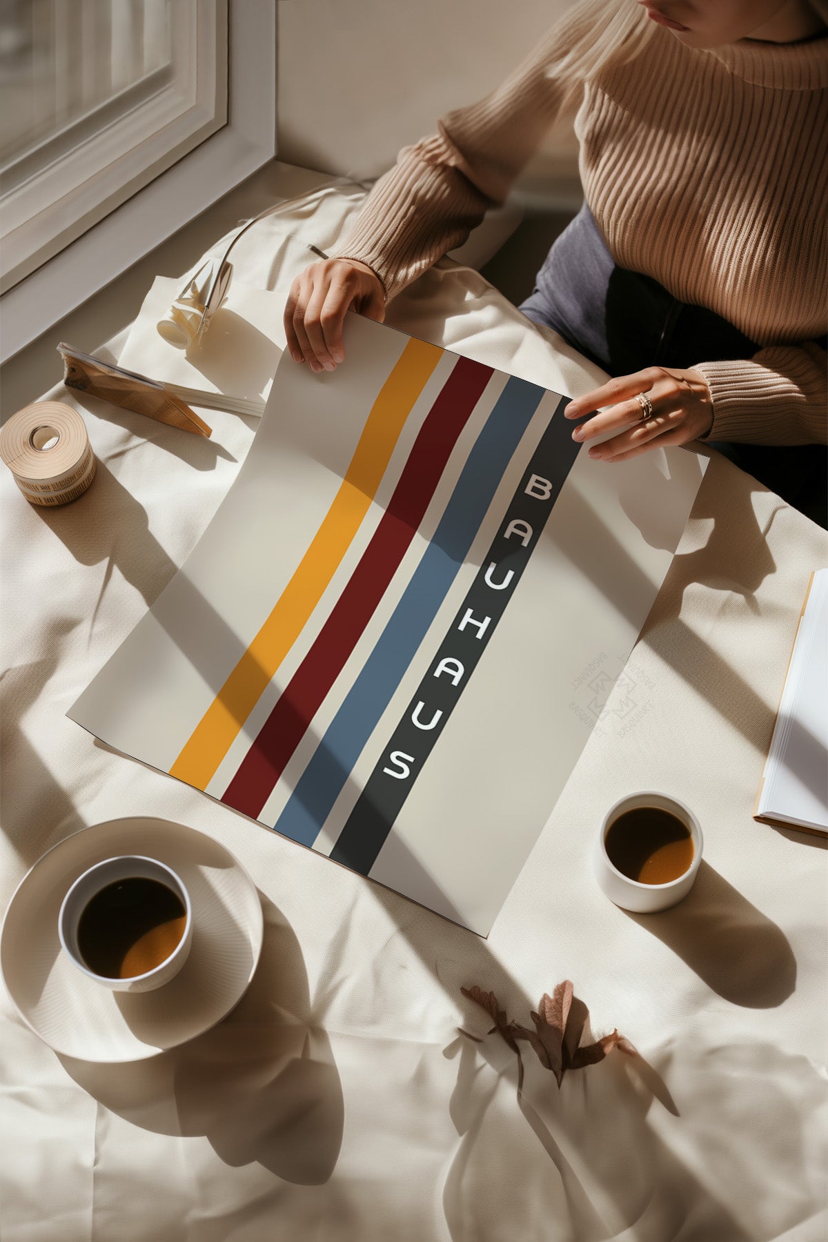 Bauhaus Serisi Poster, Duvar Dekoru No:95