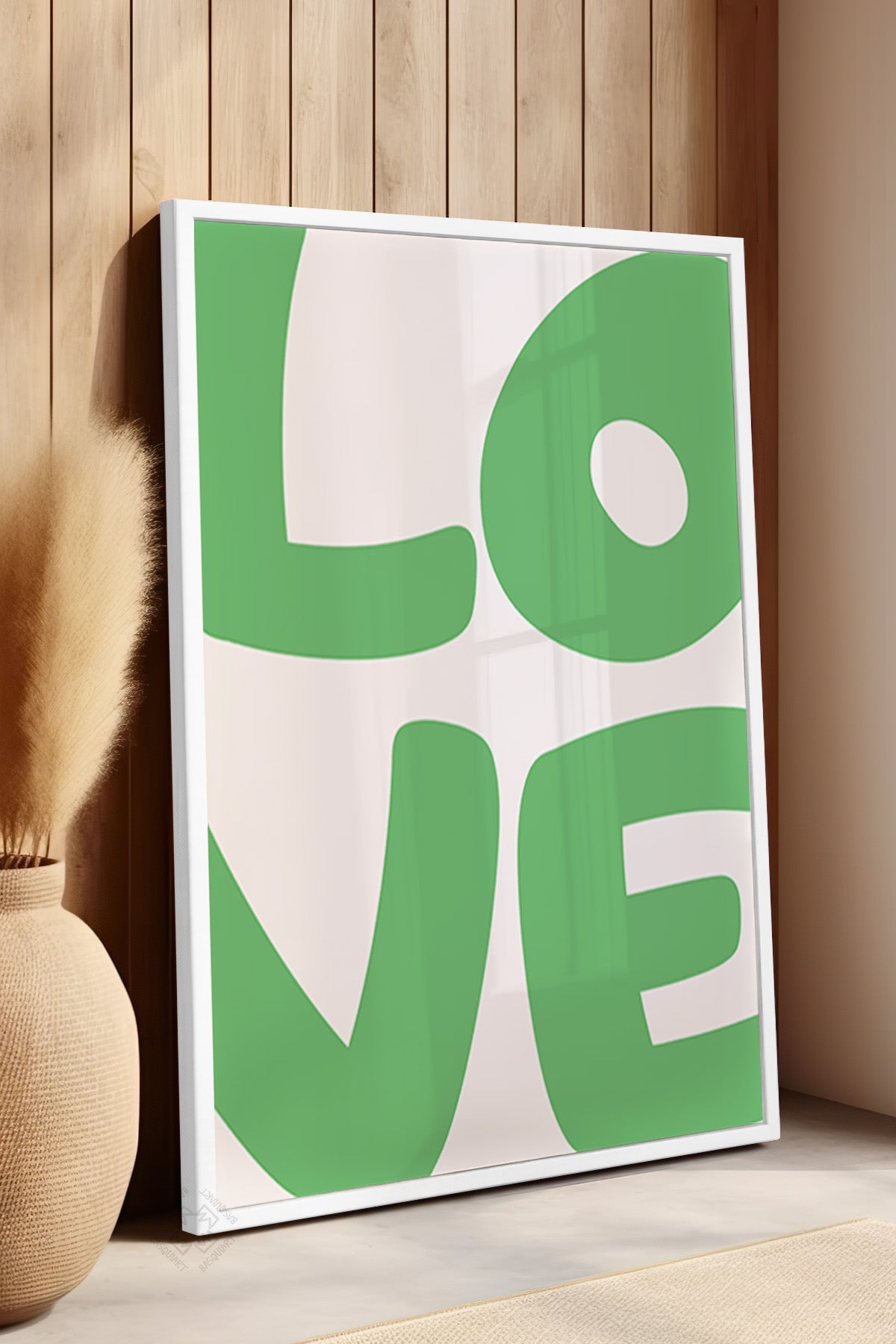 Lucky You Serisi Beyaz Çerçeveli Poster, Tablo Duvar Dekoru No:130