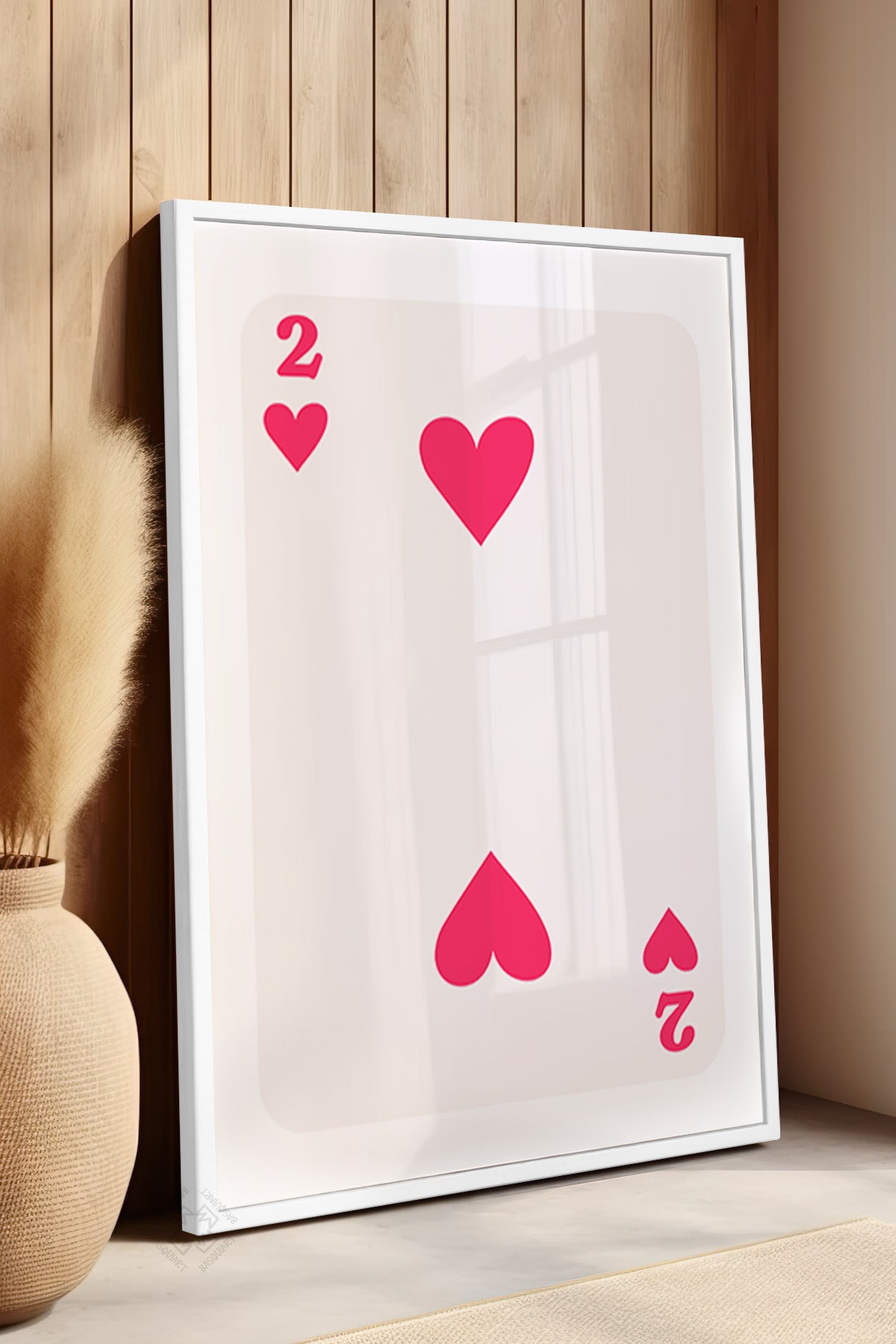 Lucky You Serisi Beyaz Çerçeveli Poster, Tablo Duvar Dekoru No:95