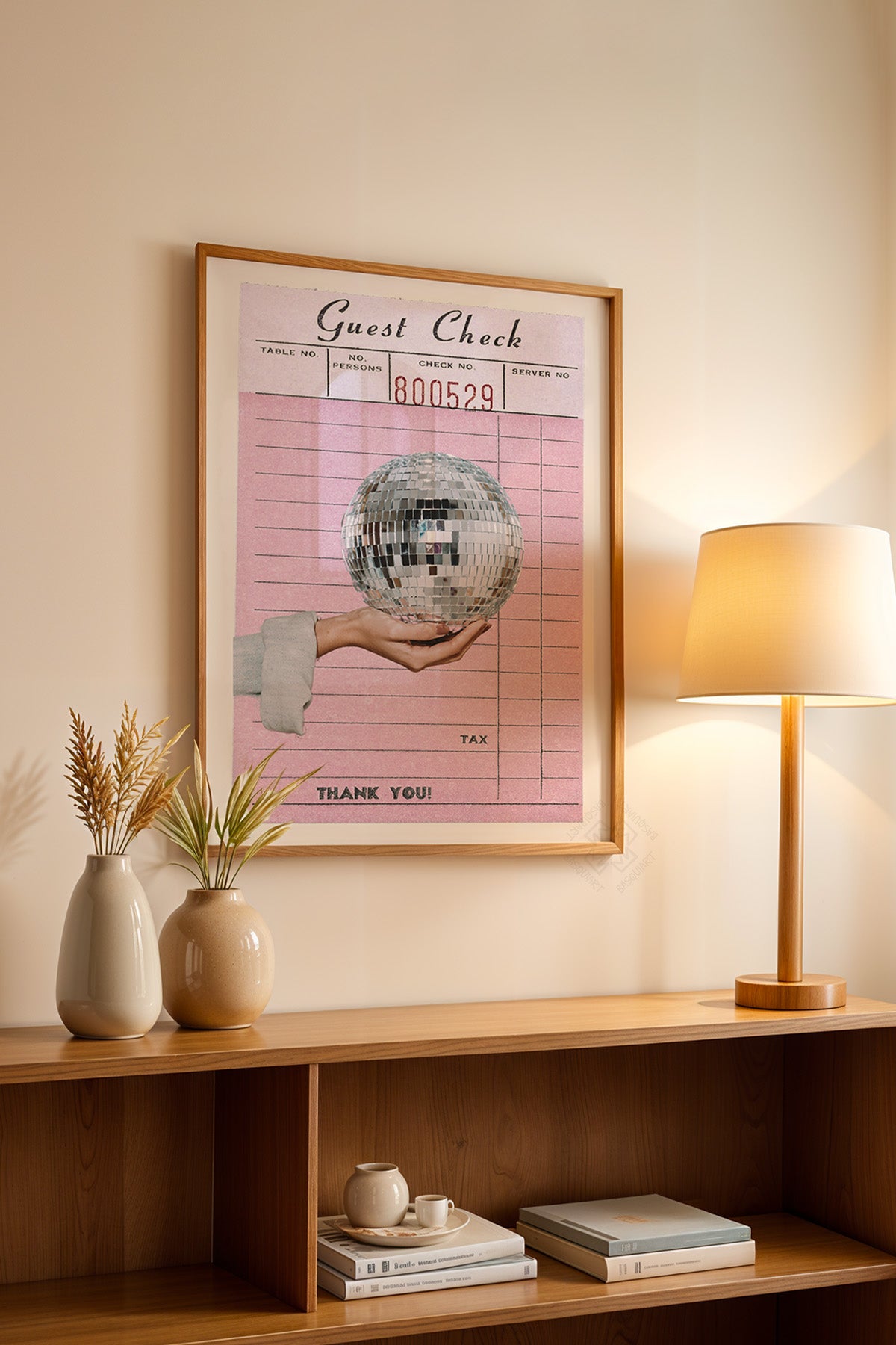 Lucky You Serisi Ahşap Çerçeveli Poster, Tablo Duvar Dekoru No:50