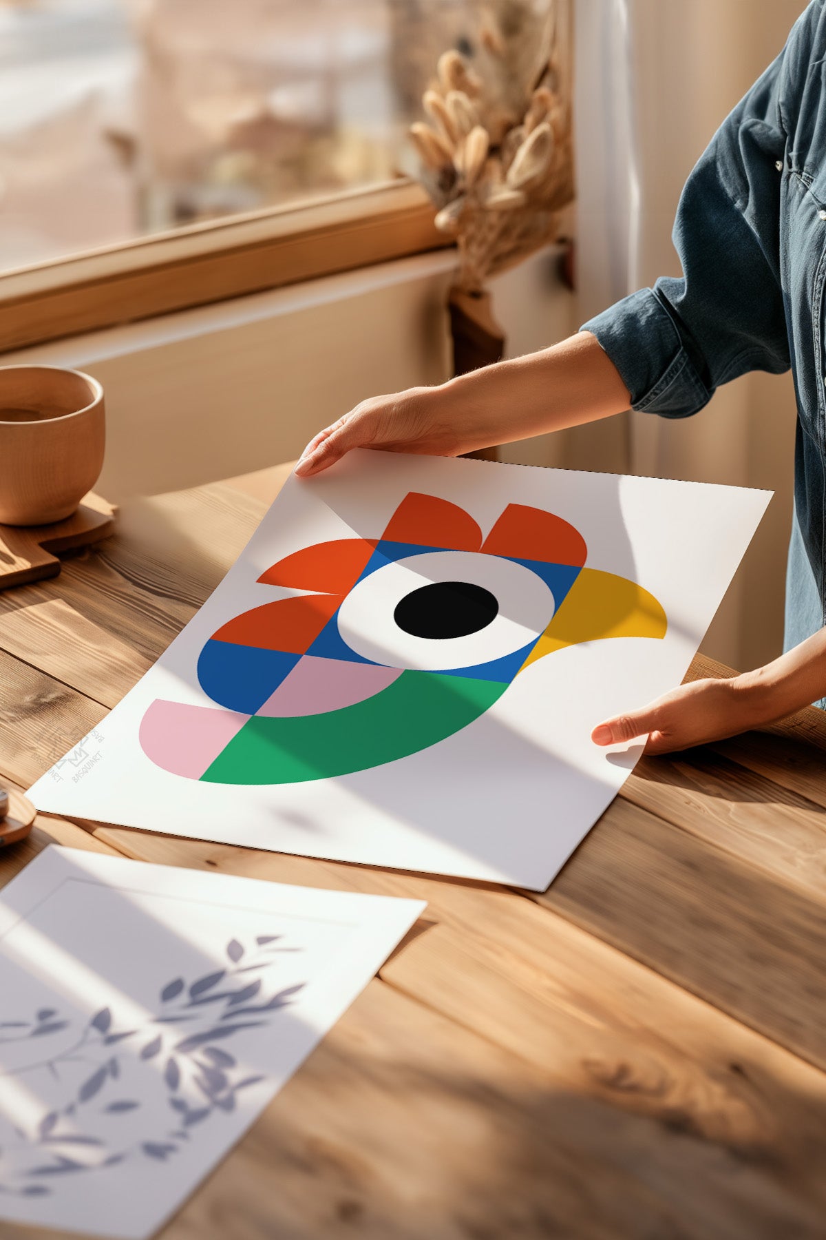 Bauhaus Serisi Poster, Duvar Dekoru No:10