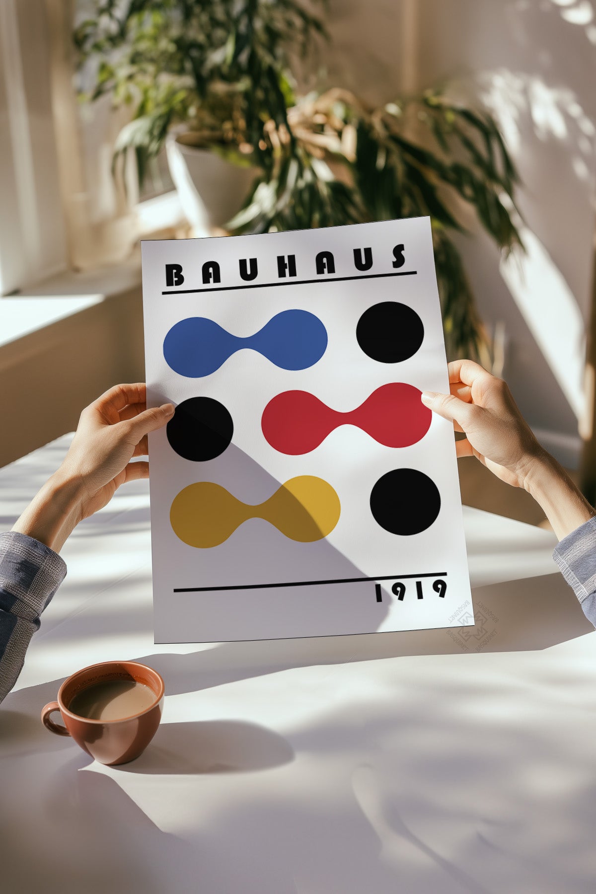 Bauhaus Serisi Poster, Duvar Dekoru No:54