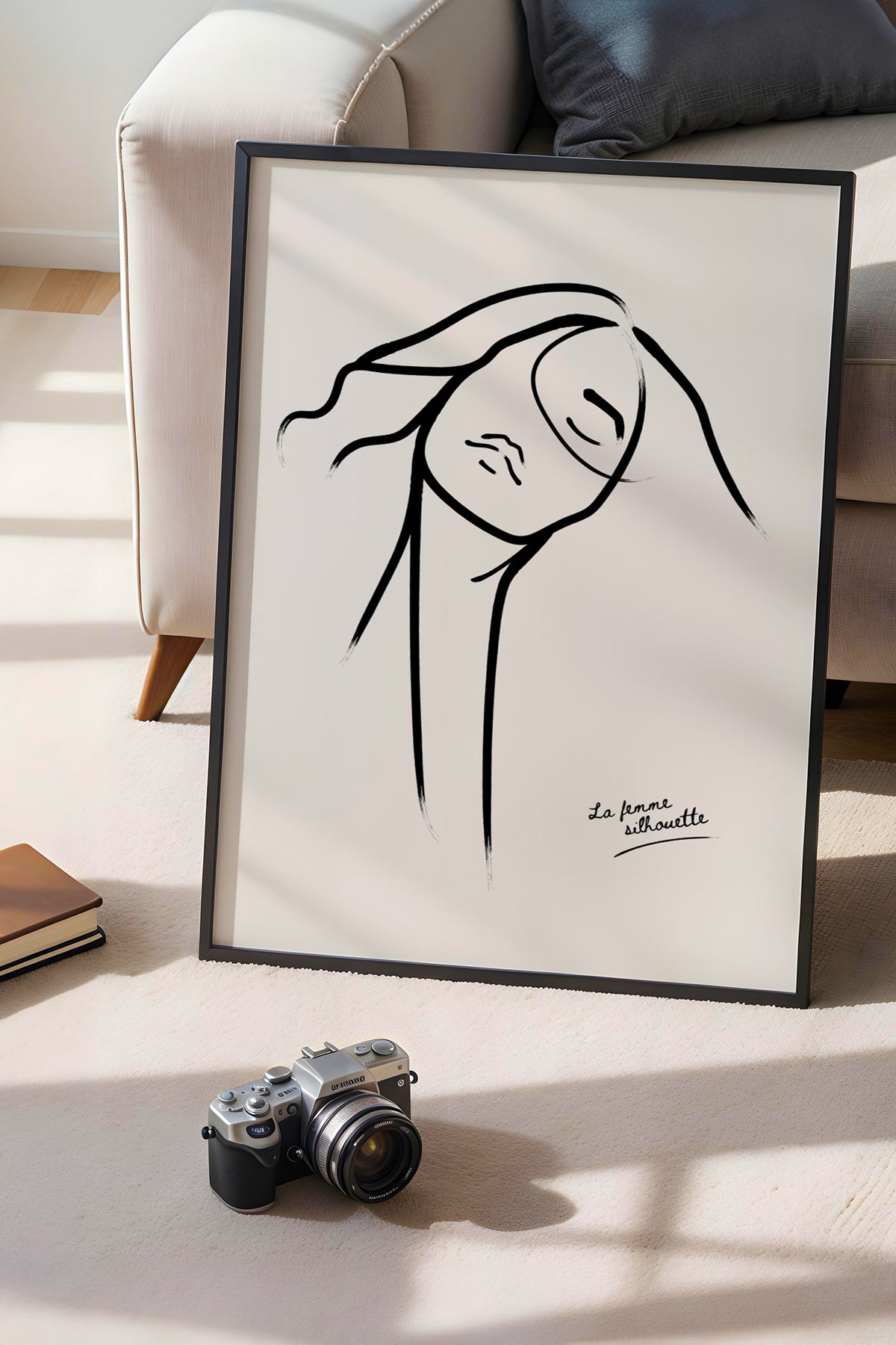 Bohemian Serisi Siyah Çerçeveli Poster, Tablo No:86