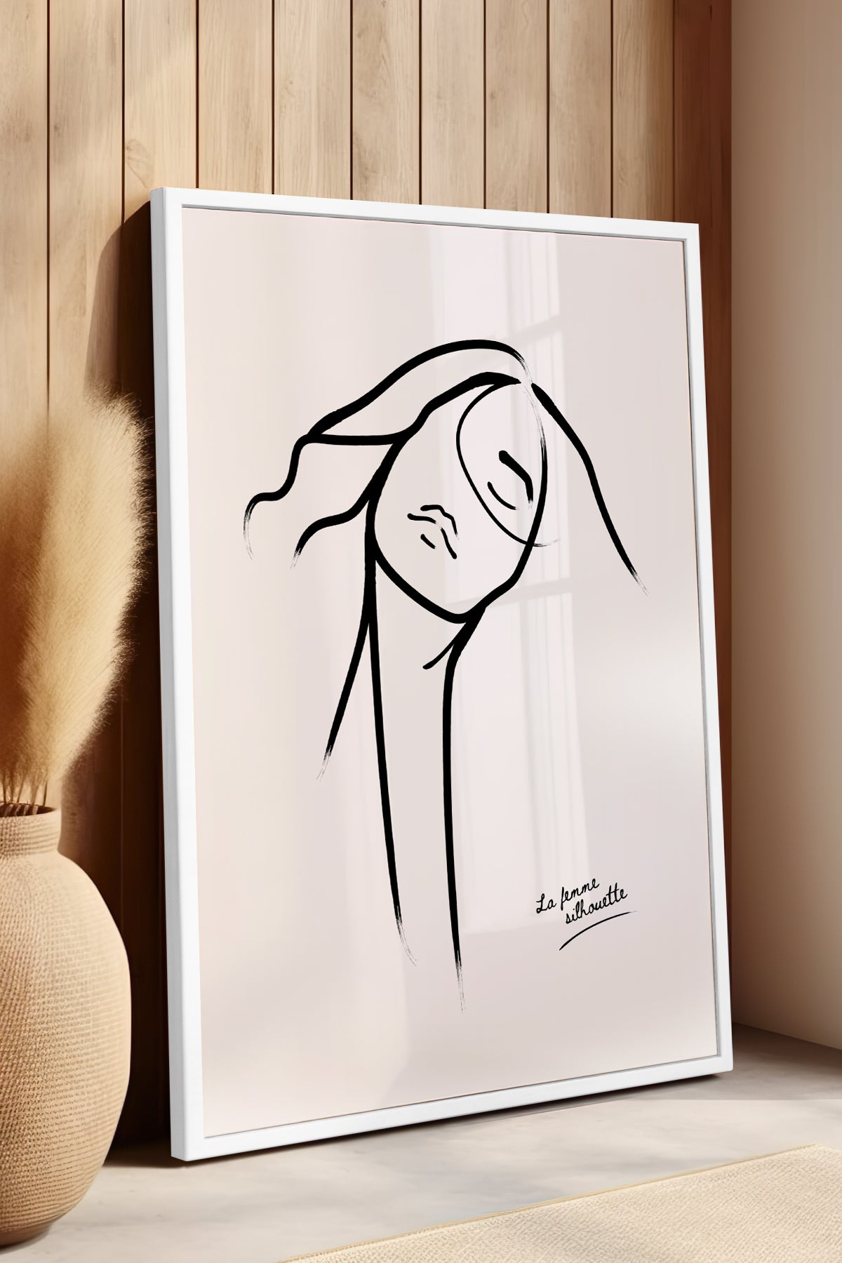 Bohemian Serisi Beyaz Çerçeveli Poster, Tablo No:86