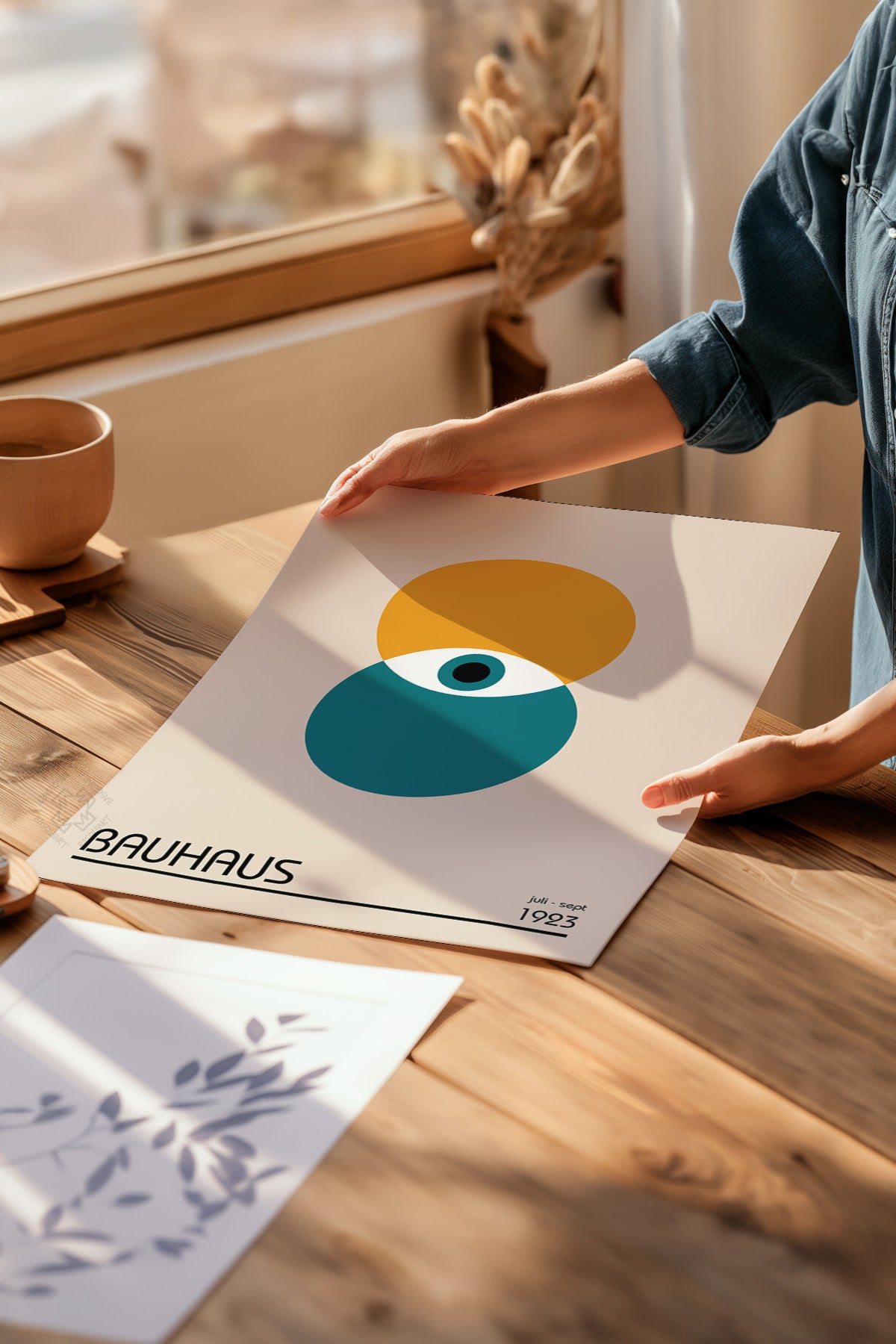 Bauhaus Serisi Poster, Duvar Dekoru No:21