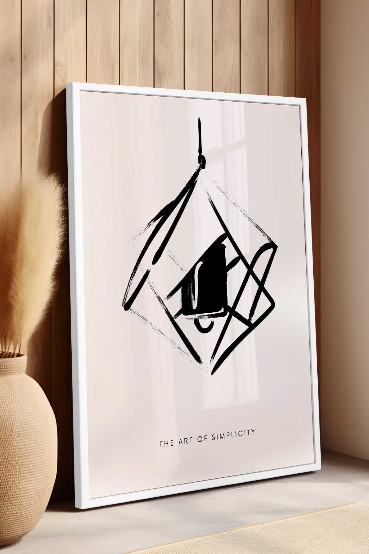 Bohemian Serisi Beyaz Çerçeveli Poster, Tablo No:76