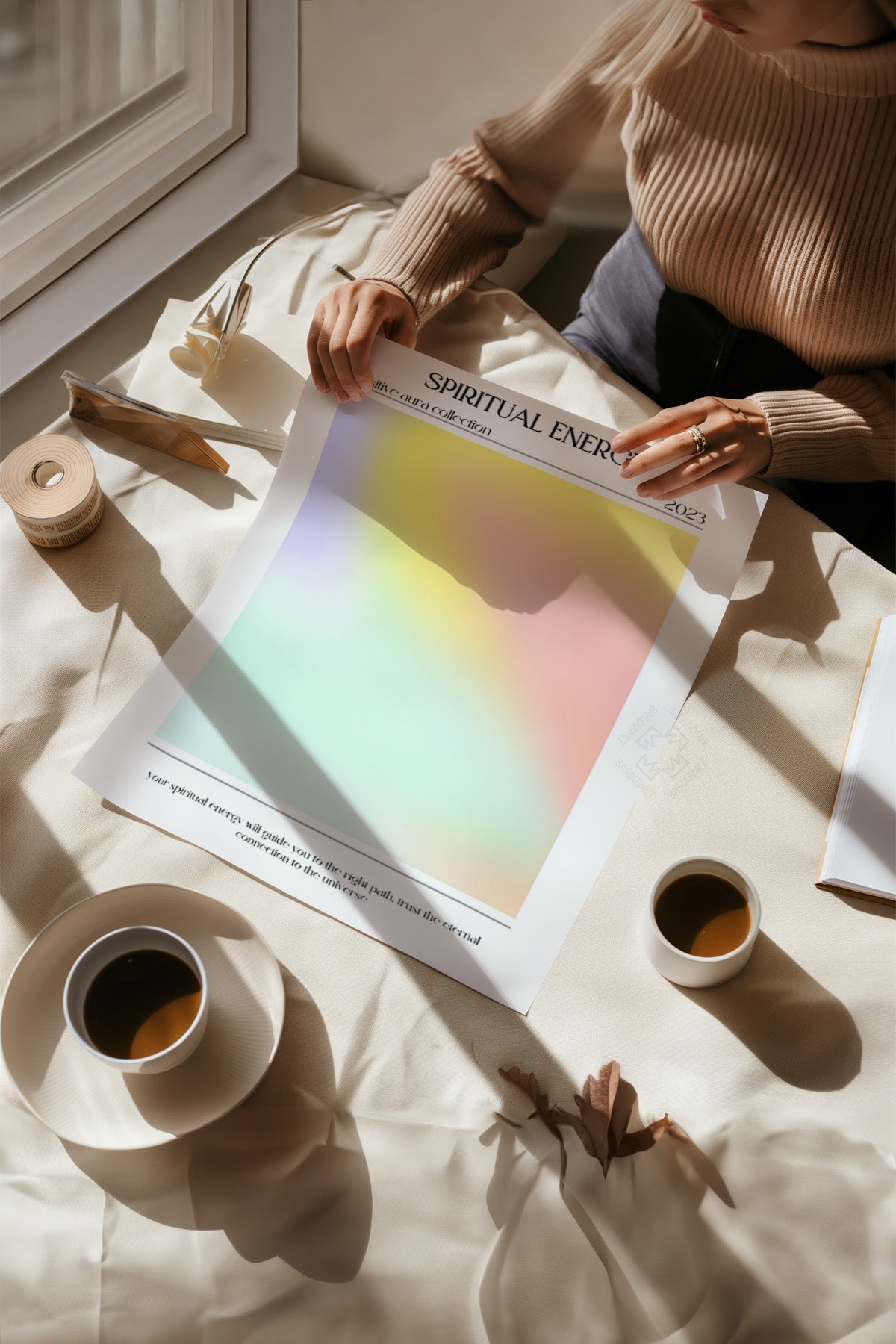 Aura Serisi Poster Seti, Duvar Dekoru No:53