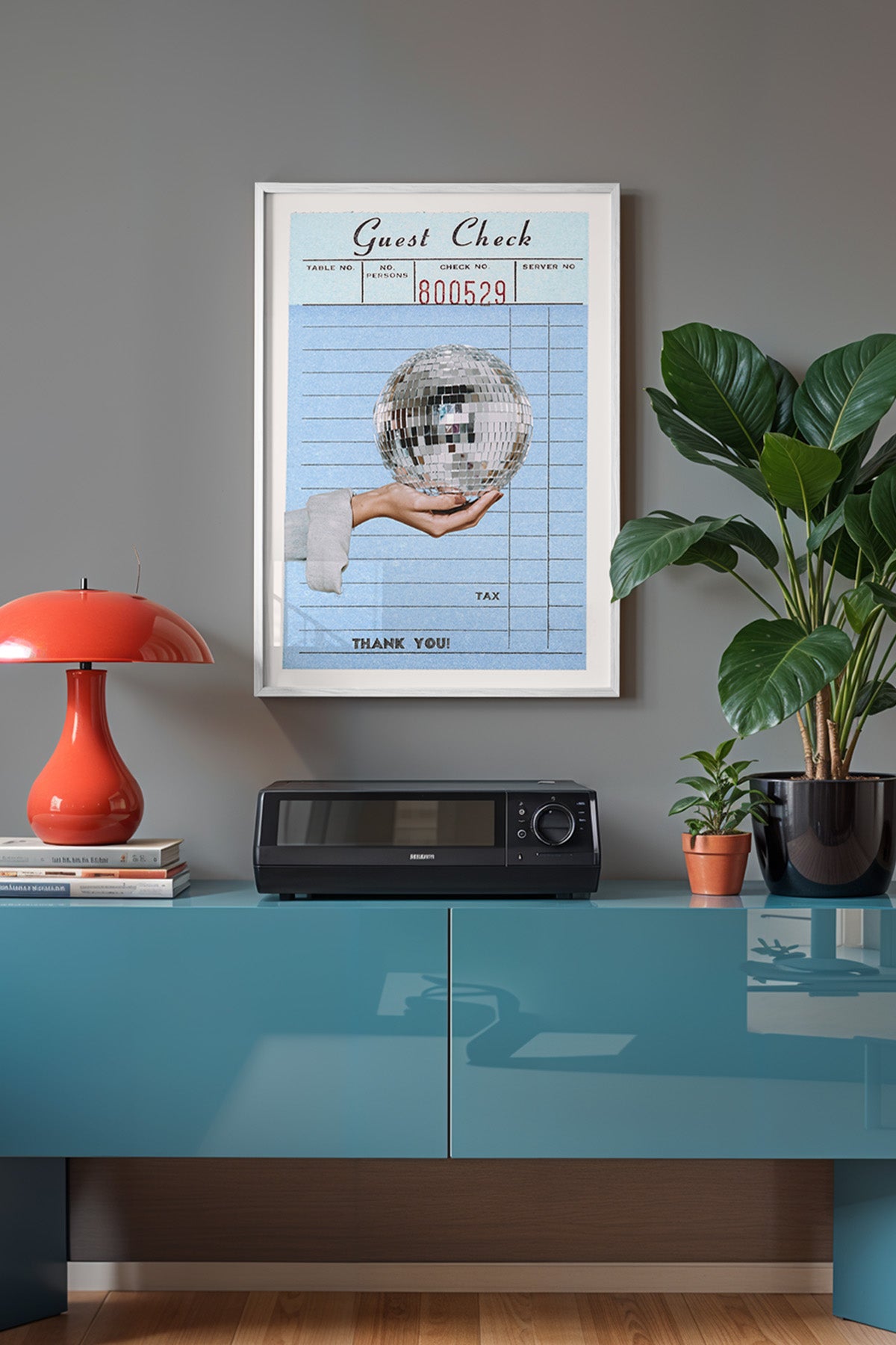 Lucky You Serisi Beyaz Çerçeveli Poster, Tablo Duvar Dekoru No:31