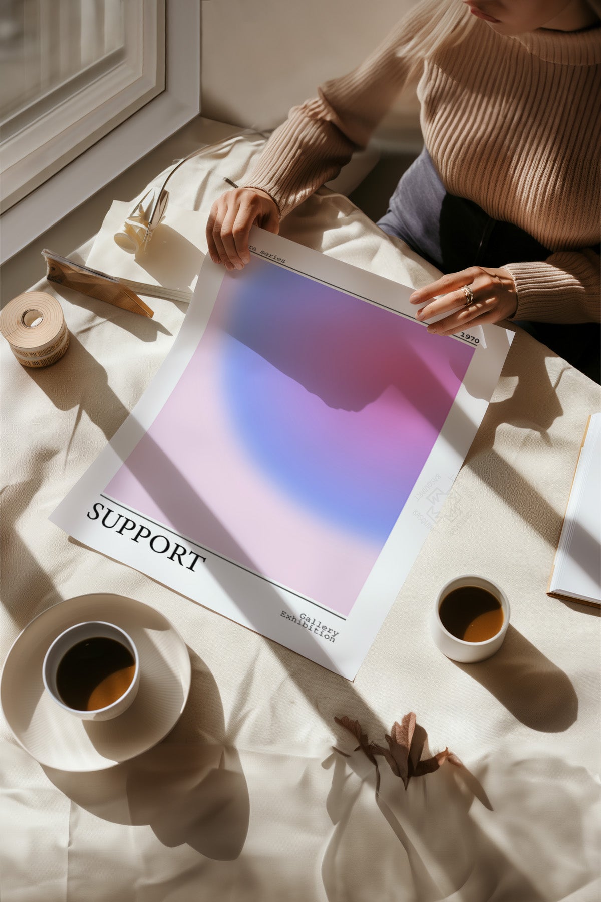 Aura Serisi Poster Seti, Duvar Dekoru No:65