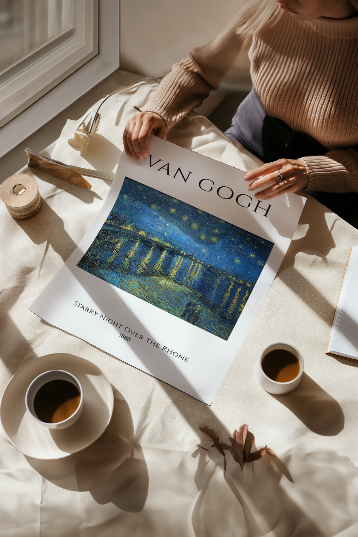 Vincent Van Gogh Serisi Poster, Duvar Dekoru No:7