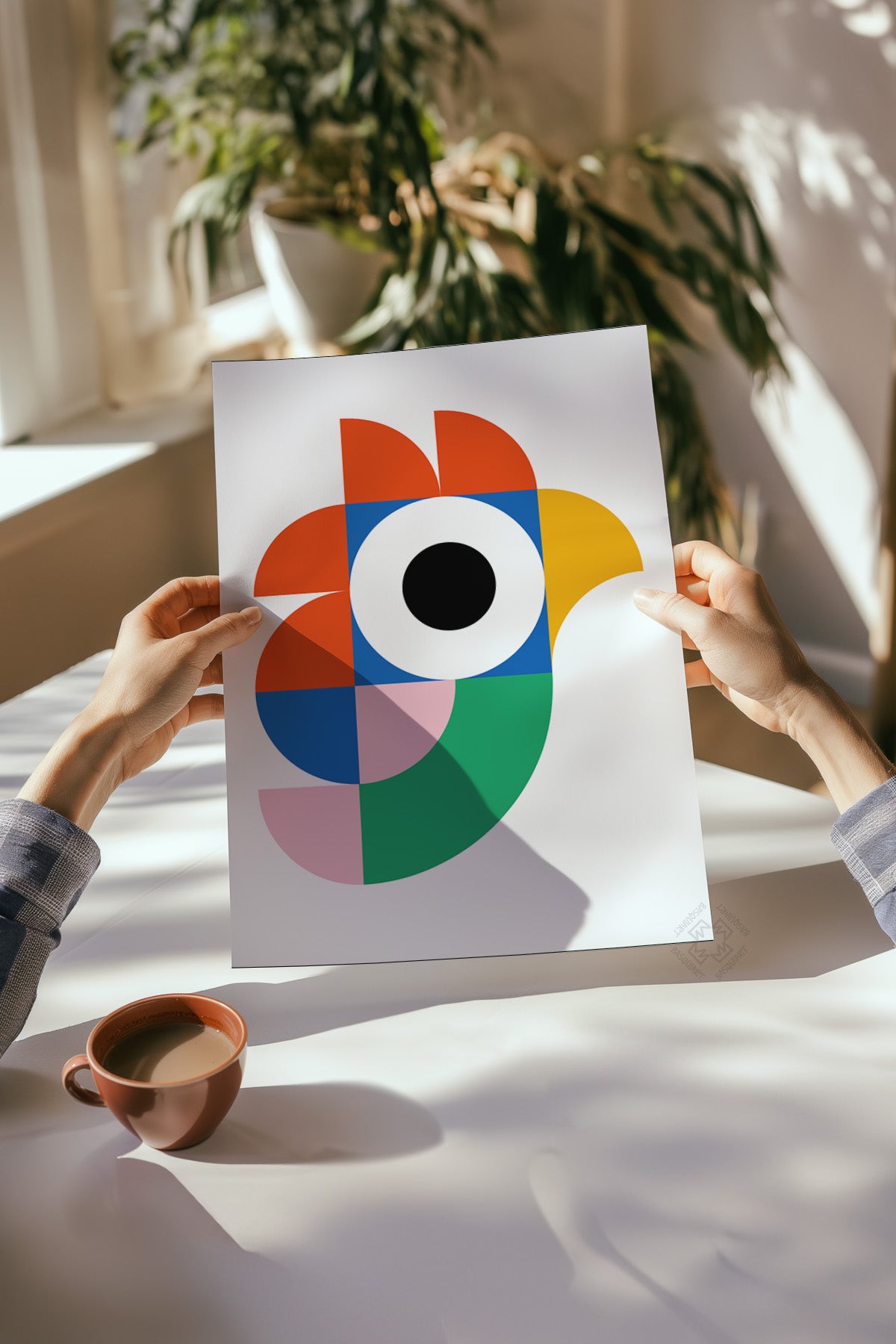 Bauhaus Serisi Poster, Duvar Dekoru No:10