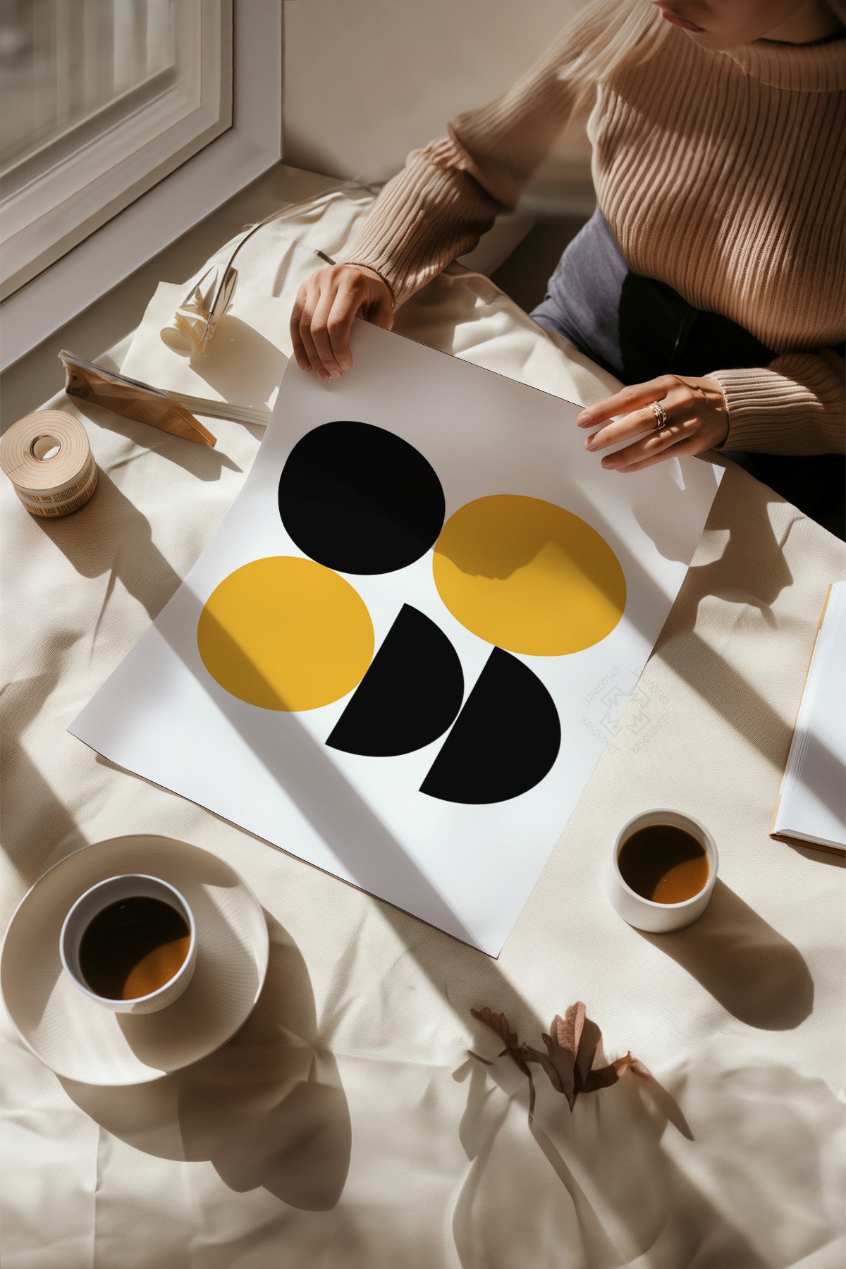 Bauhaus Serisi Poster, Duvar Dekoru No:102