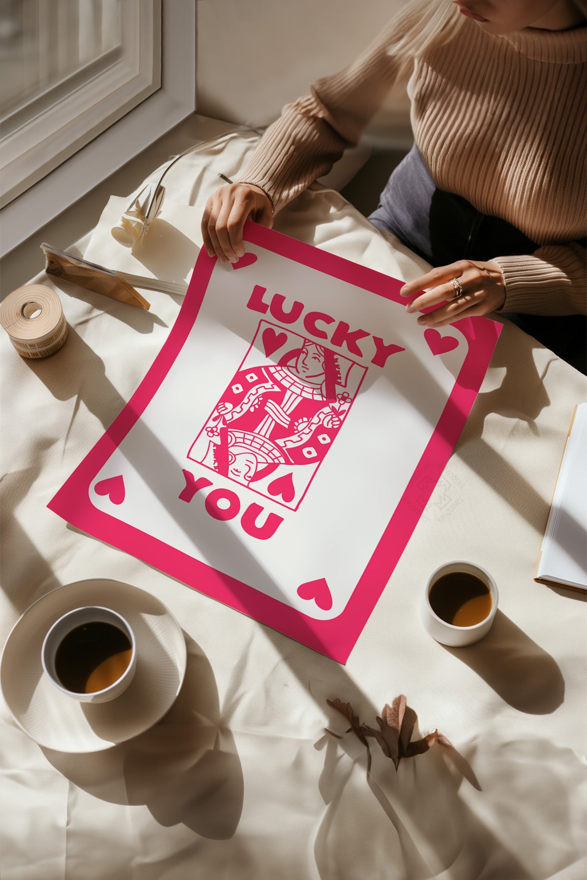 Lucky You Serisi Poster, Duvar Dekoru No:83