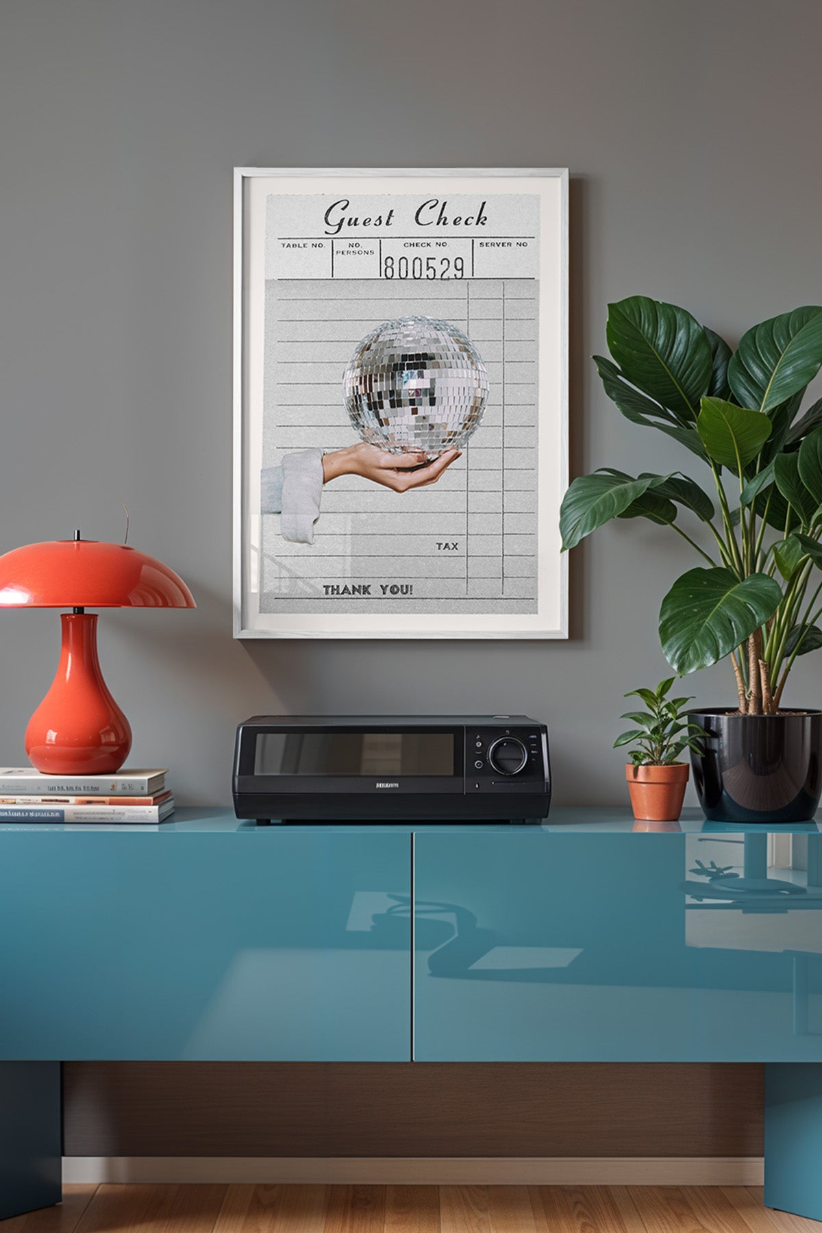 Lucky You Serisi Beyaz Çerçeveli Poster, Tablo Duvar Dekoru No:112