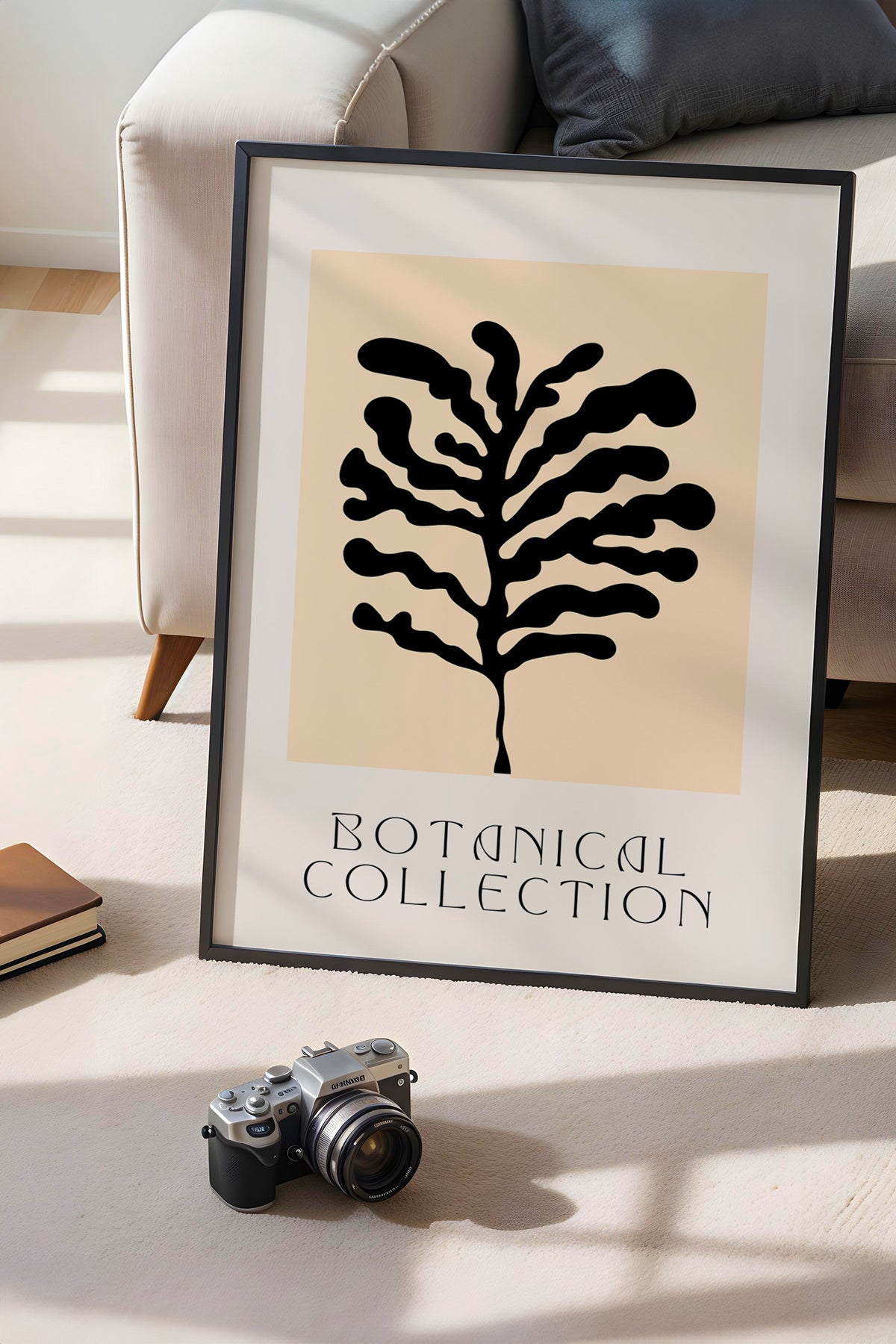 Bohemian Serisi Siyah Çerçeveli Poster, Tablo No:123