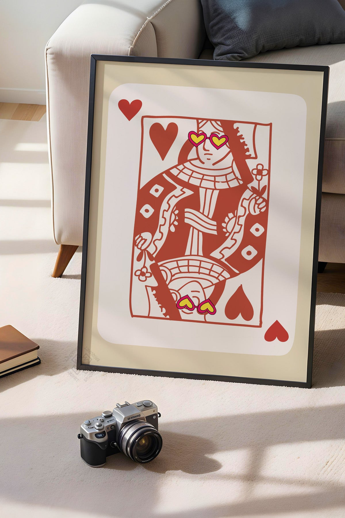 Lucky You Serisi Siyah Çerçeveli Poster, Tablo Duvar Dekoru No:67