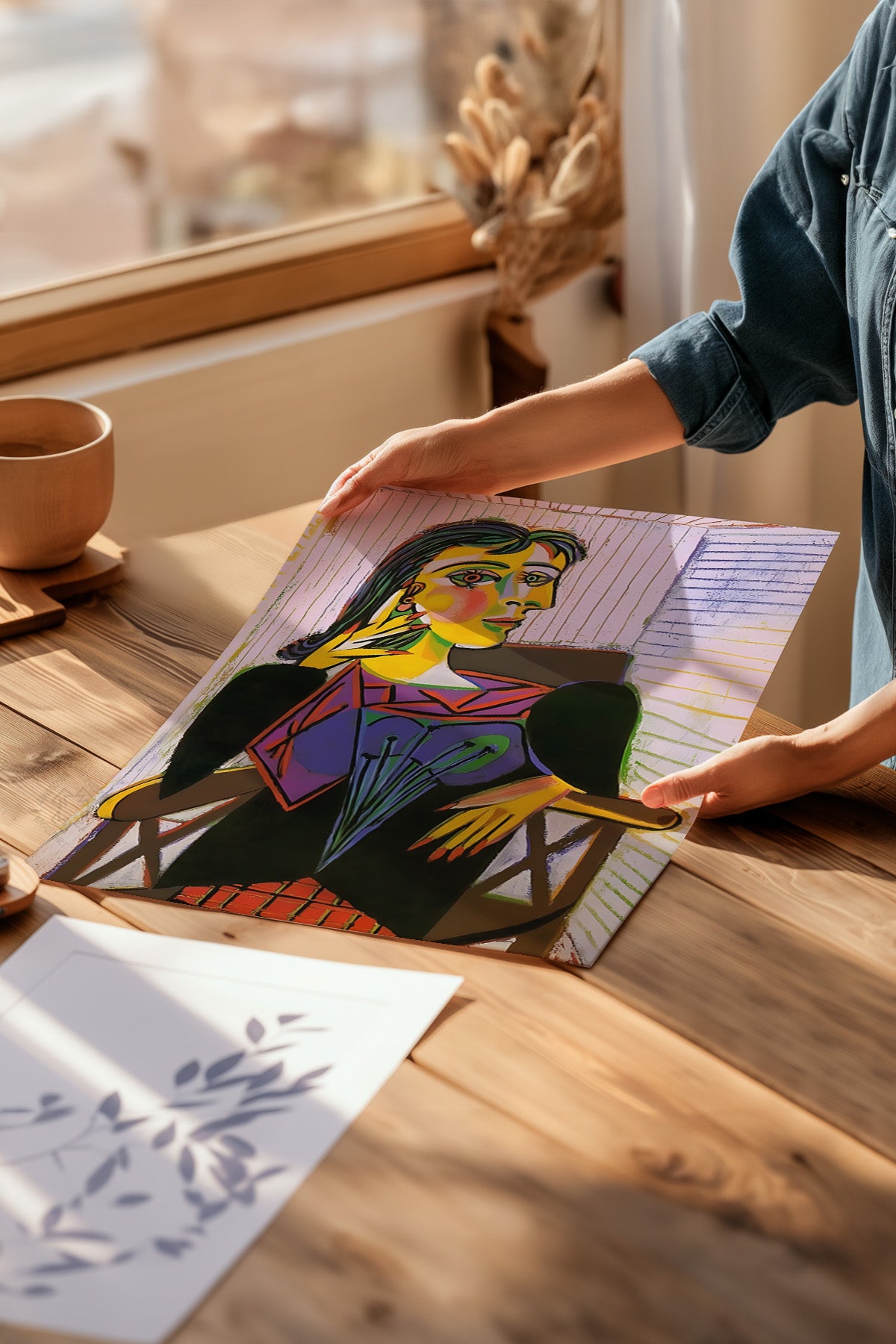 Picasso Sanatsal 4'lü Poster Seti, Duvar Dekoru No:39