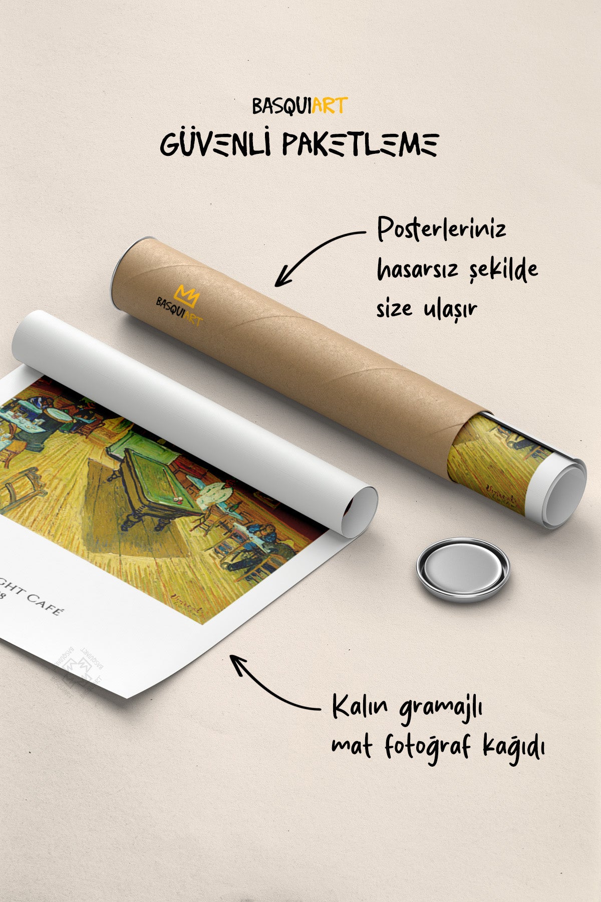 Vincent Van Gogh Serisi Poster, Duvar Dekoru No:14