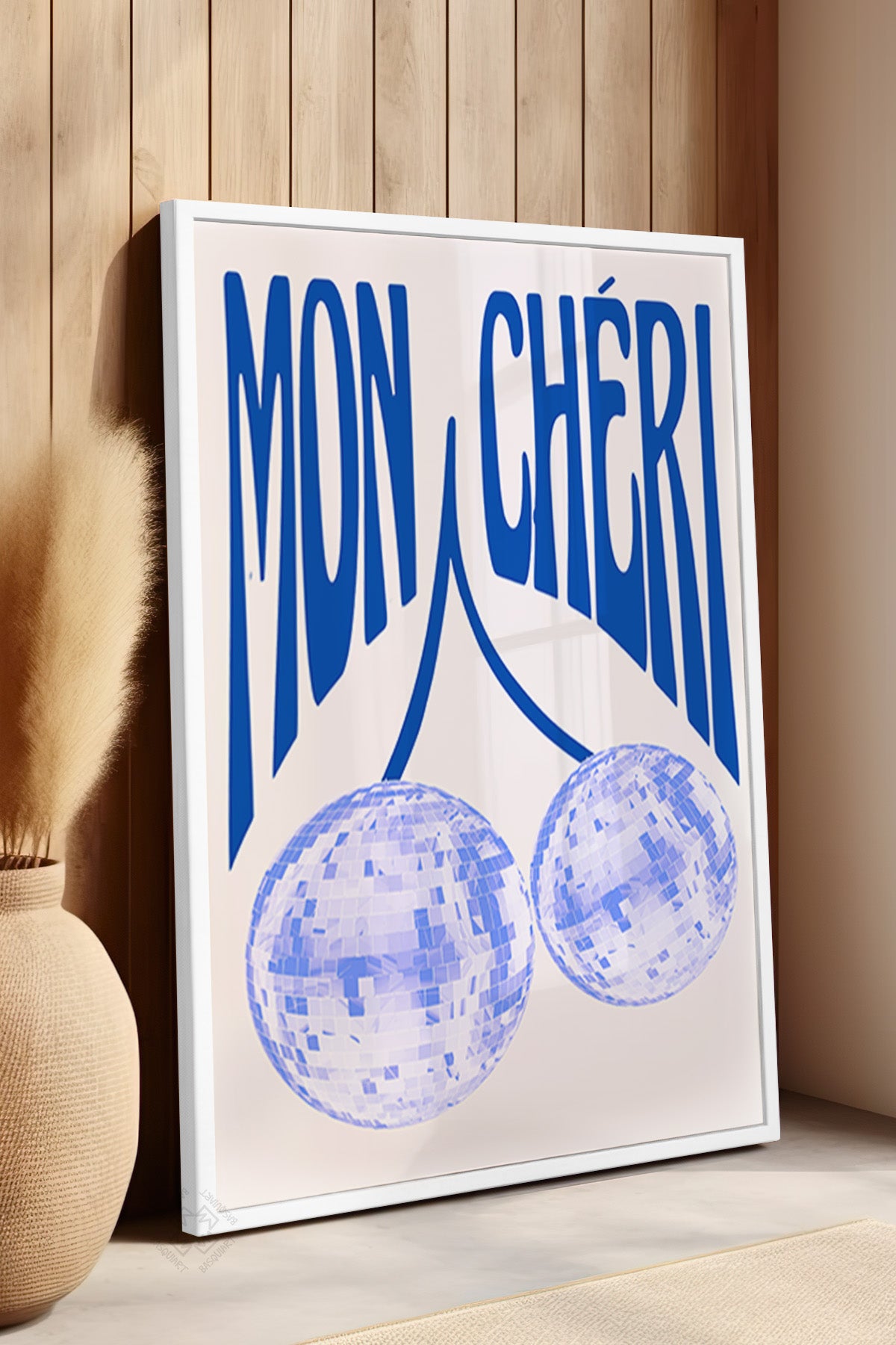Lucky You Serisi Beyaz Çerçeveli Poster, Tablo Duvar Dekoru No:28