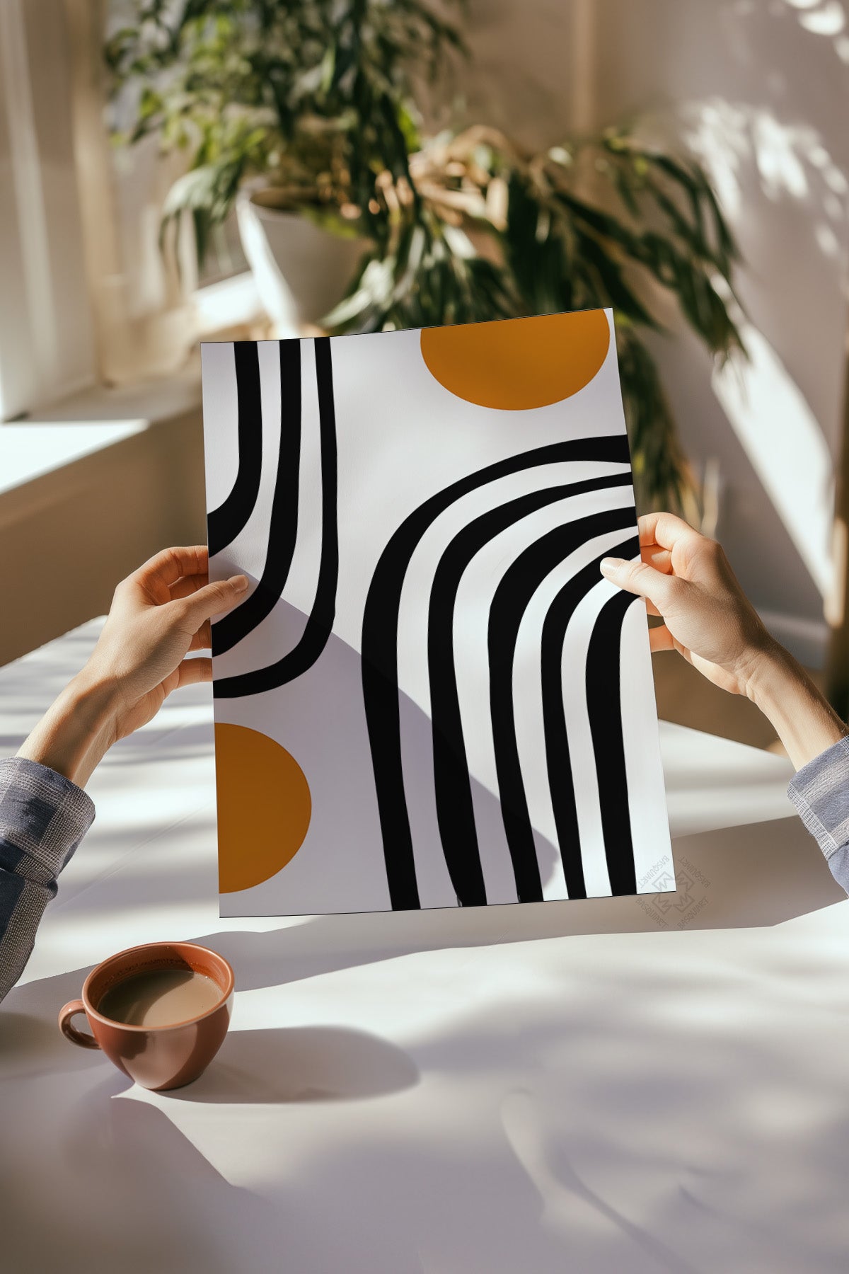 Bauhaus Serisi Poster, Duvar Dekoru No:105