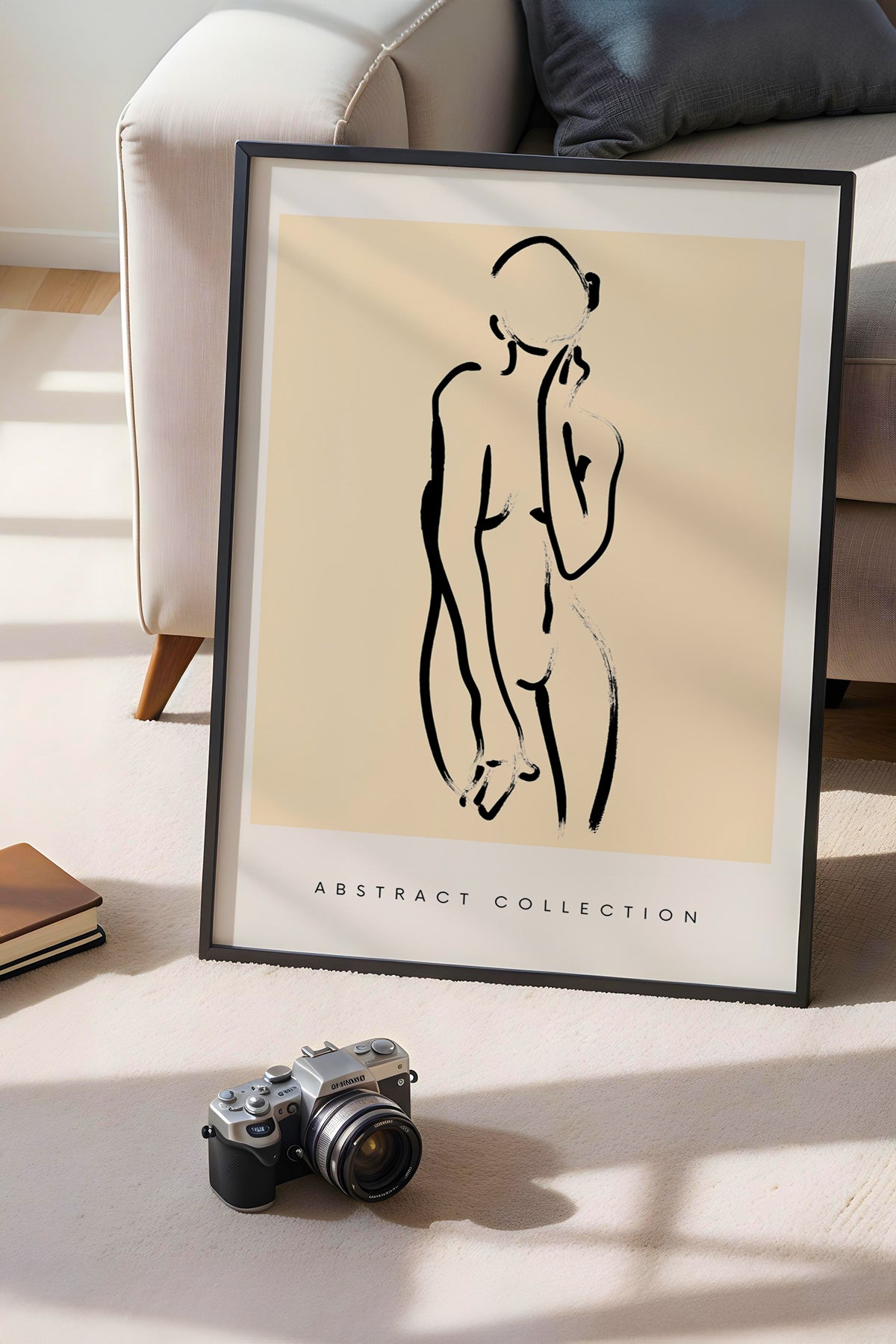 Bohemian Serisi Siyah Çerçeveli Poster, Tablo No:92