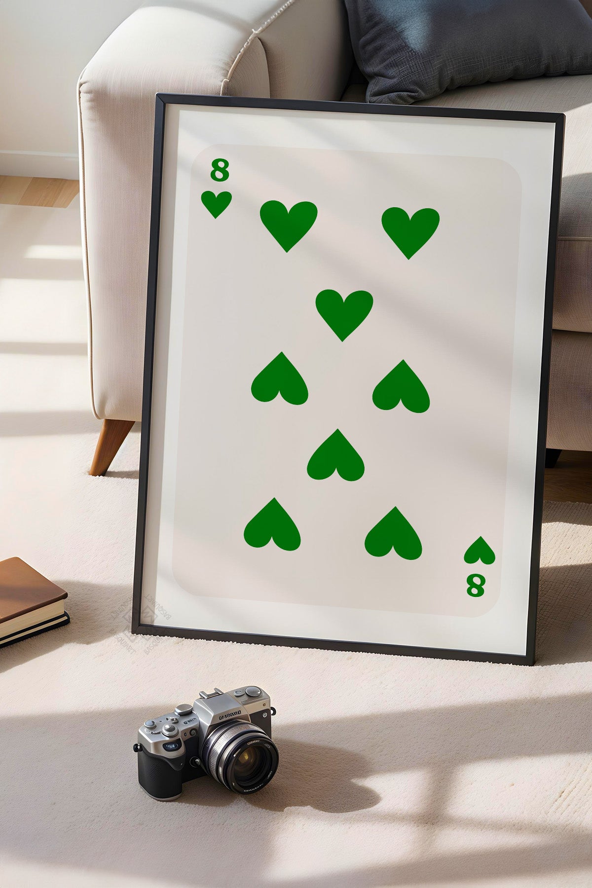 Lucky You Serisi Siyah Çerçeveli Poster, Tablo Duvar Dekoru No:145