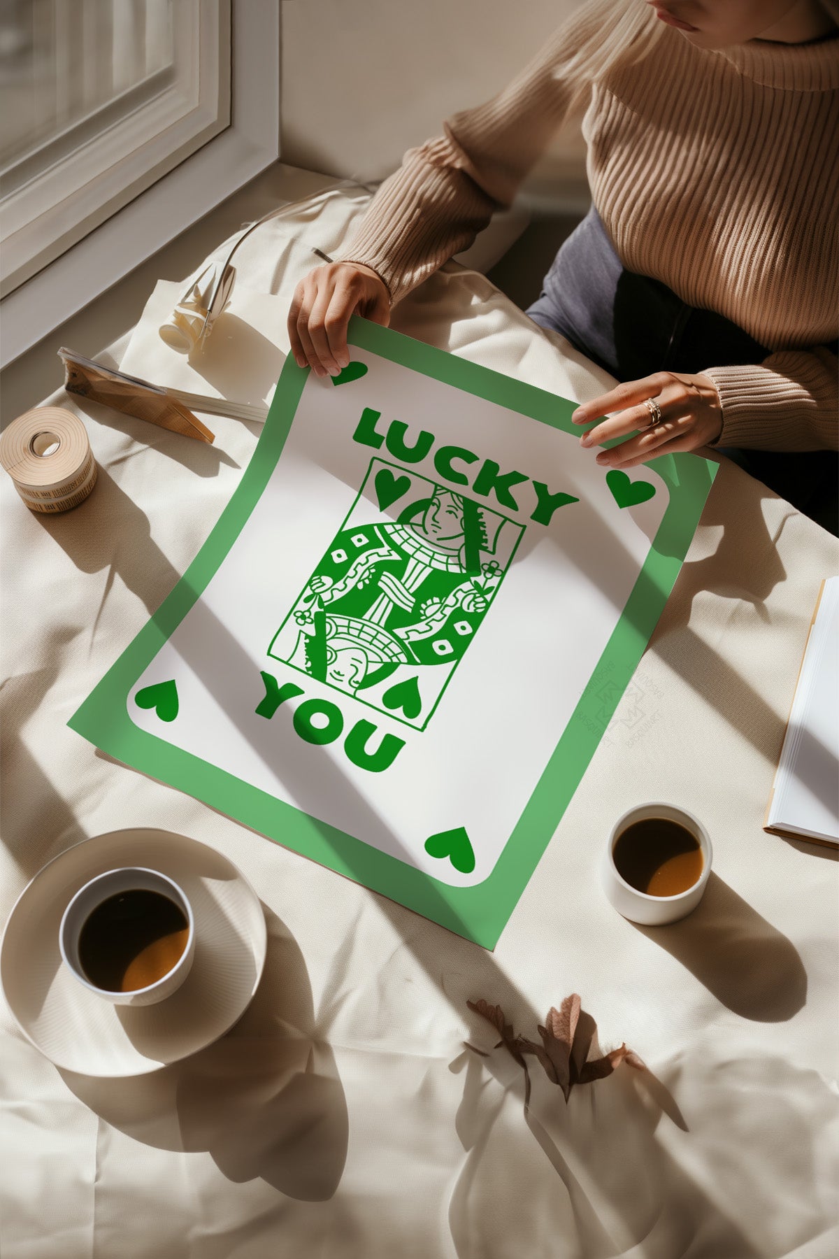 Lucky You Serisi Poster, Duvar Dekoru No:127
