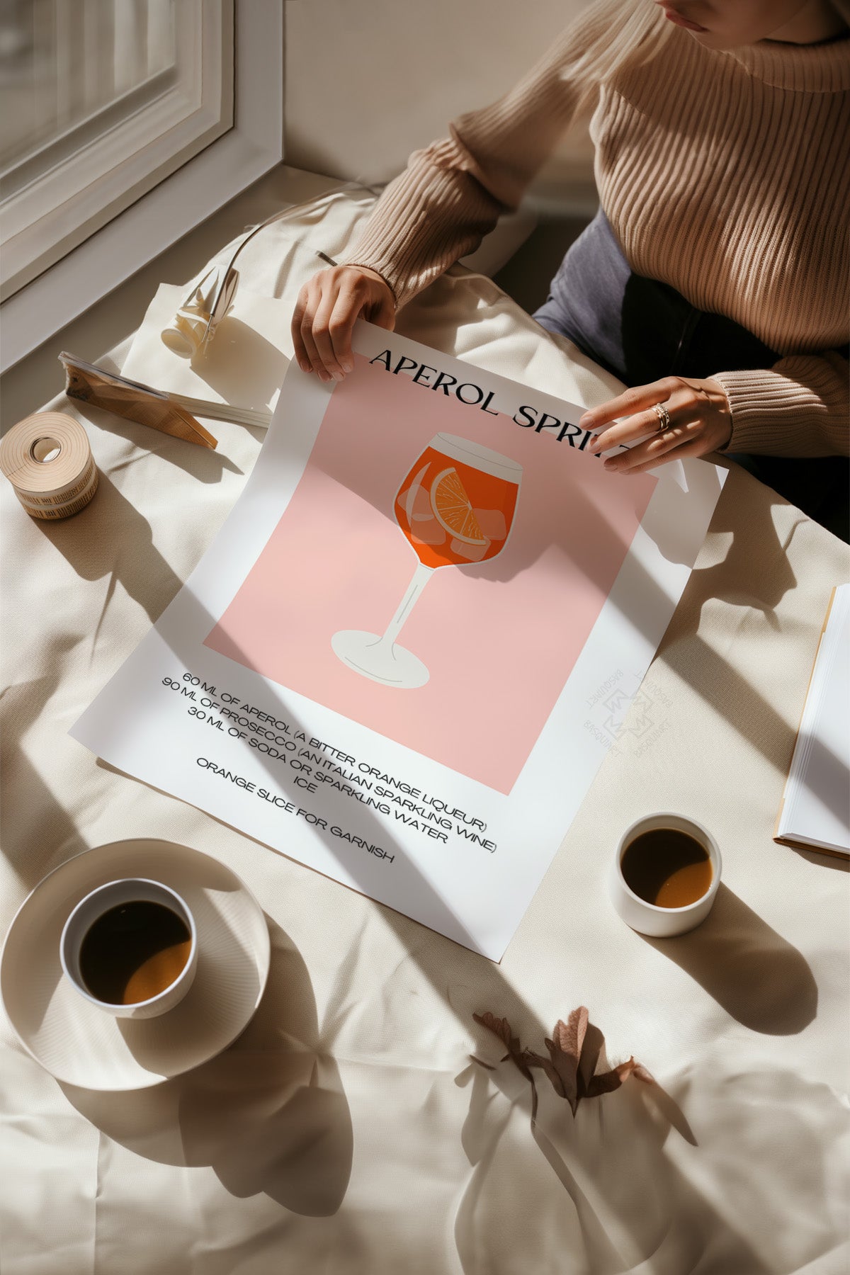Kokteyl Serisi Poster, Cafe, Restoran, Mutfak Duvar Dekoru No:15