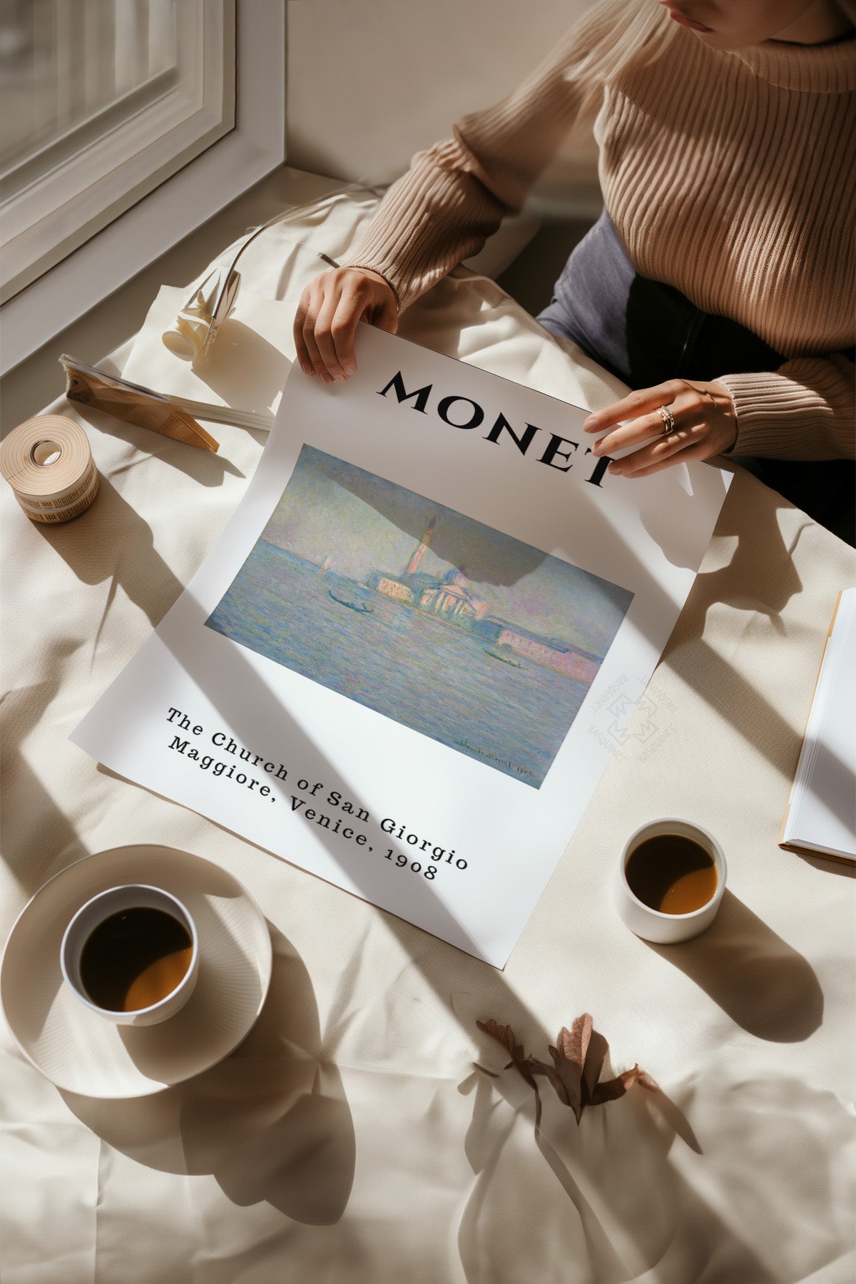 Claude Monet Serisi Poster, Duvar Dekoru No:18