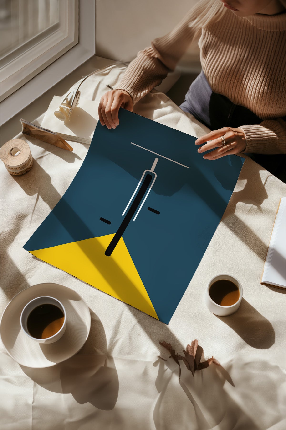 Bauhaus Serisi Poster, Duvar Dekoru No:56