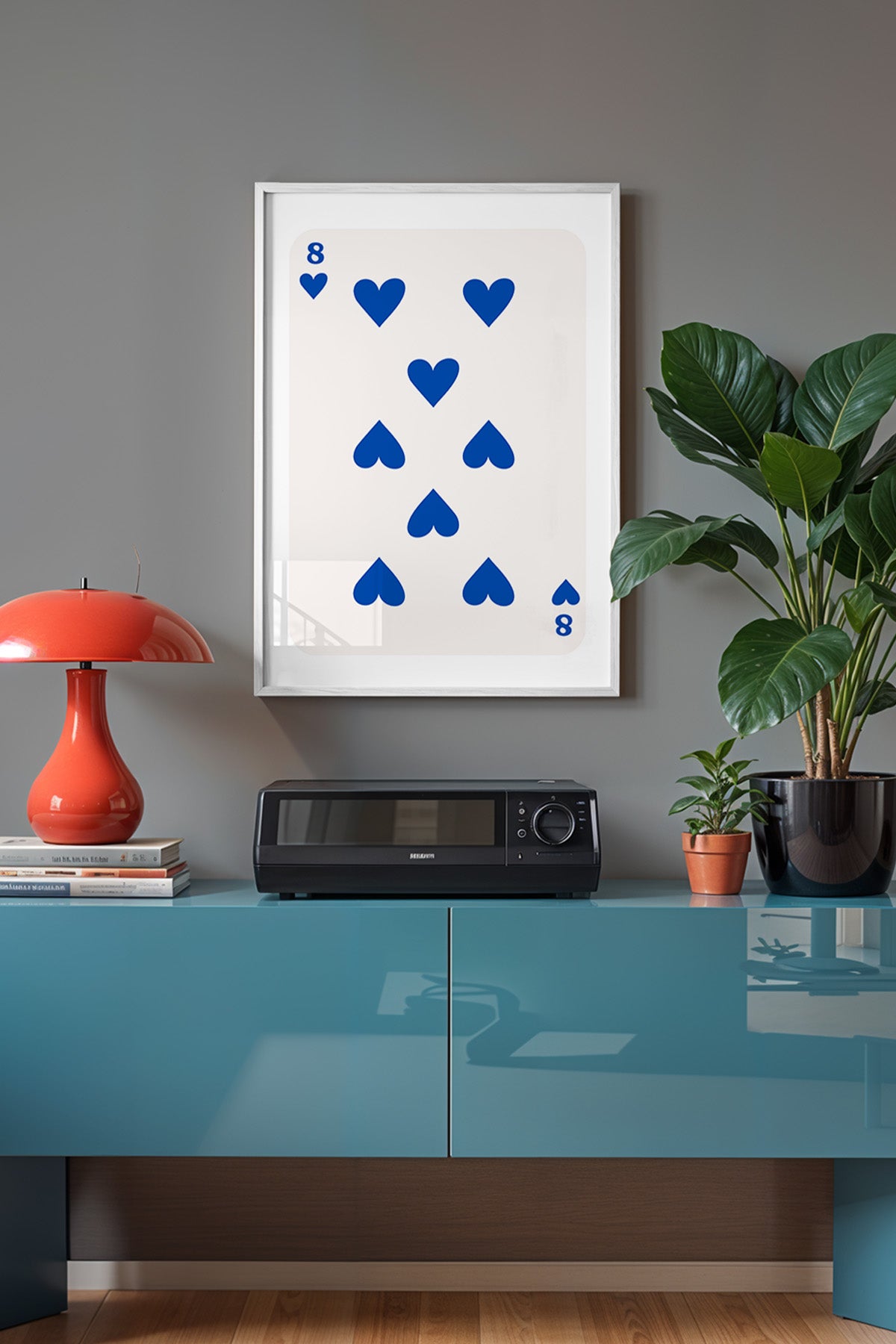 Lucky You Serisi Beyaz Çerçeveli Poster, Tablo Duvar Dekoru No:41