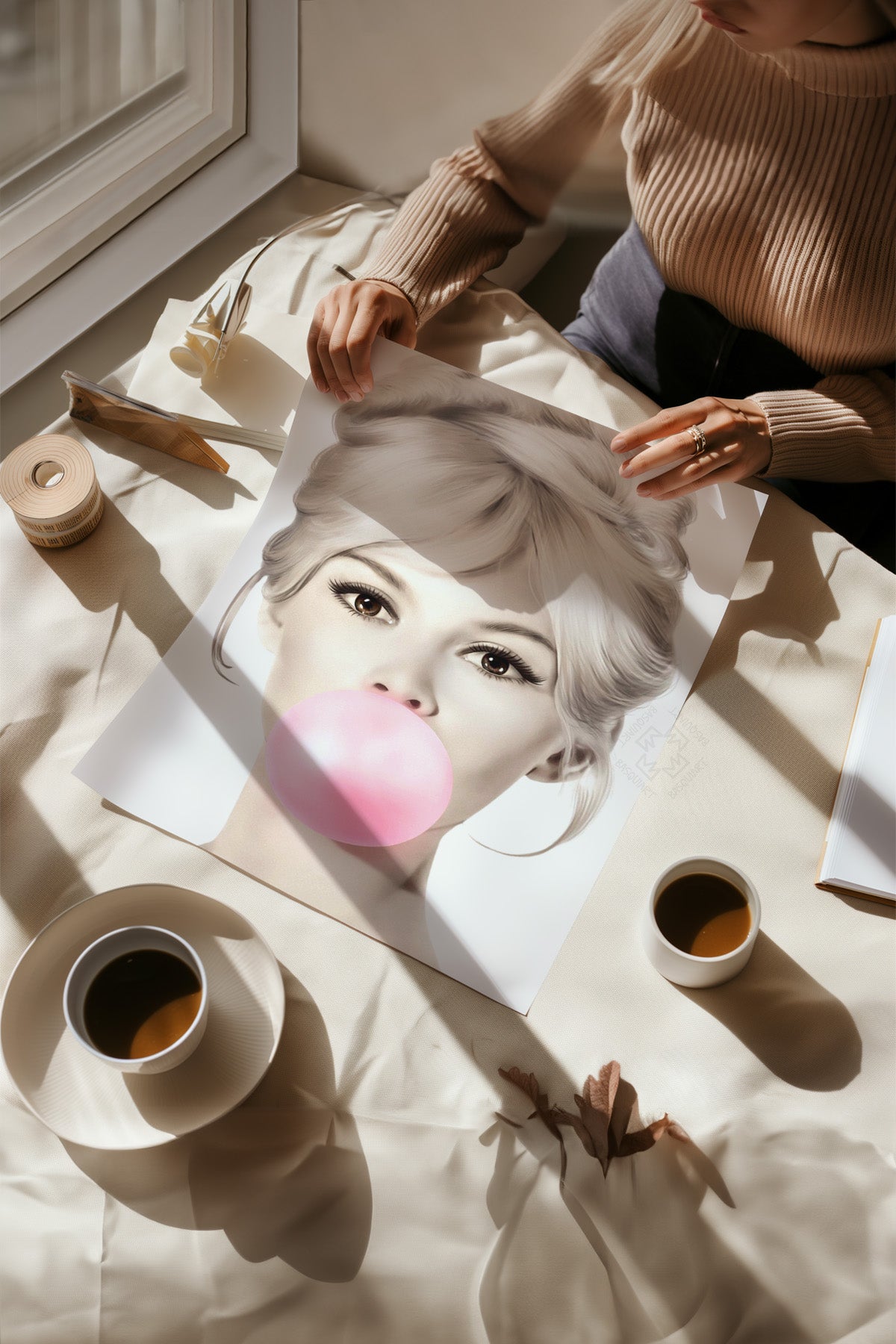 Hepburn, Monroe, Bardot 3'lü Poster Seti, Duvar Dekoru No:28