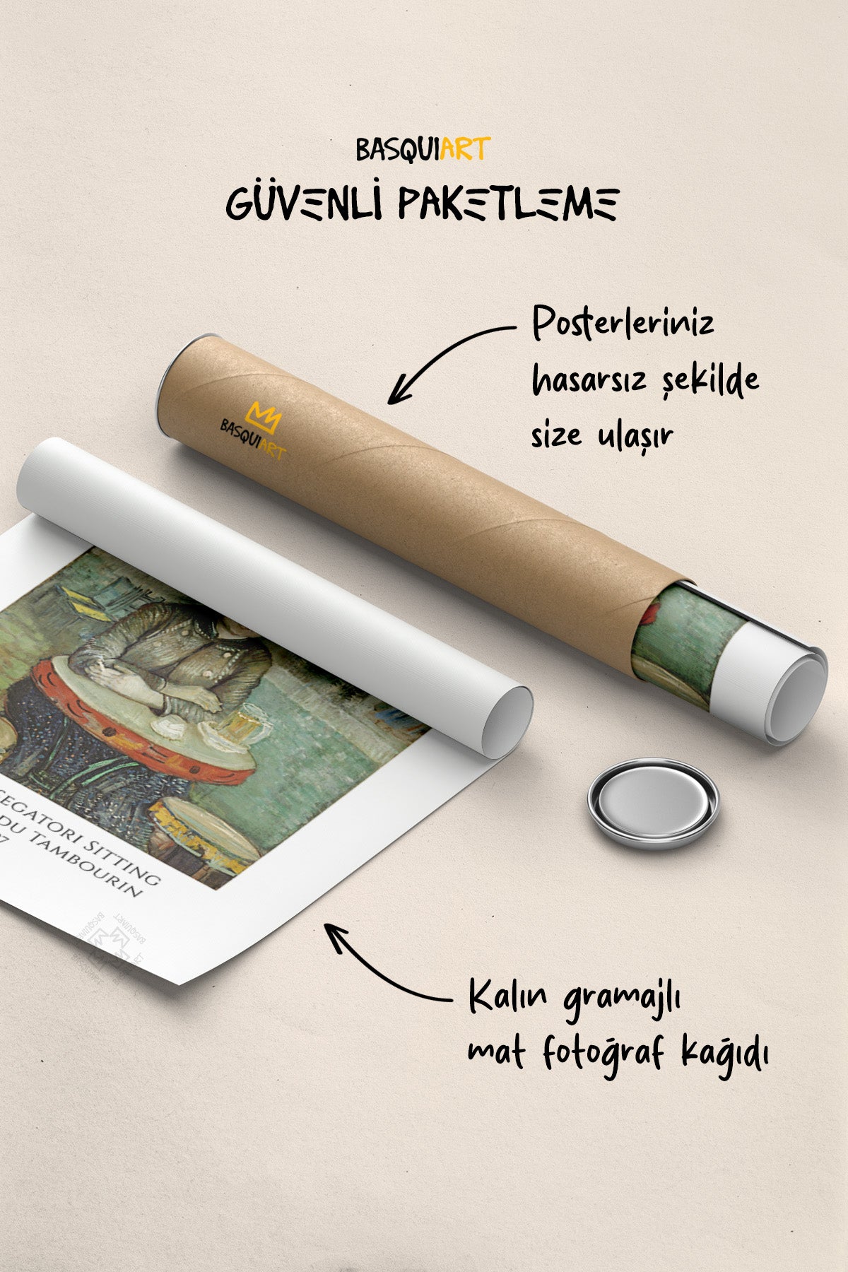 Vincent Van Gogh Serisi Poster, Duvar Dekoru No:23
