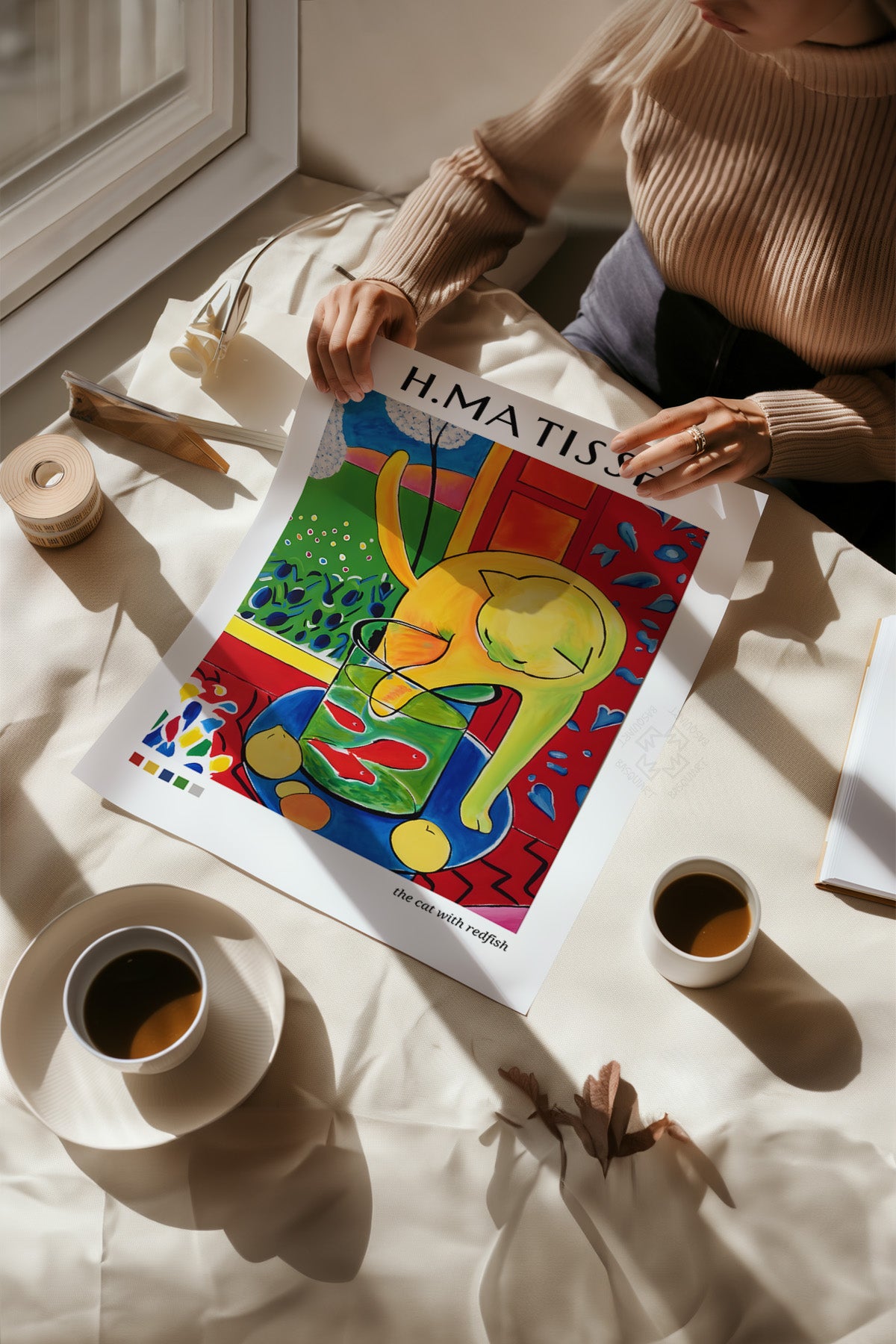 Matisse 3'lü Poster Seti, Duvar Dekoru No:39