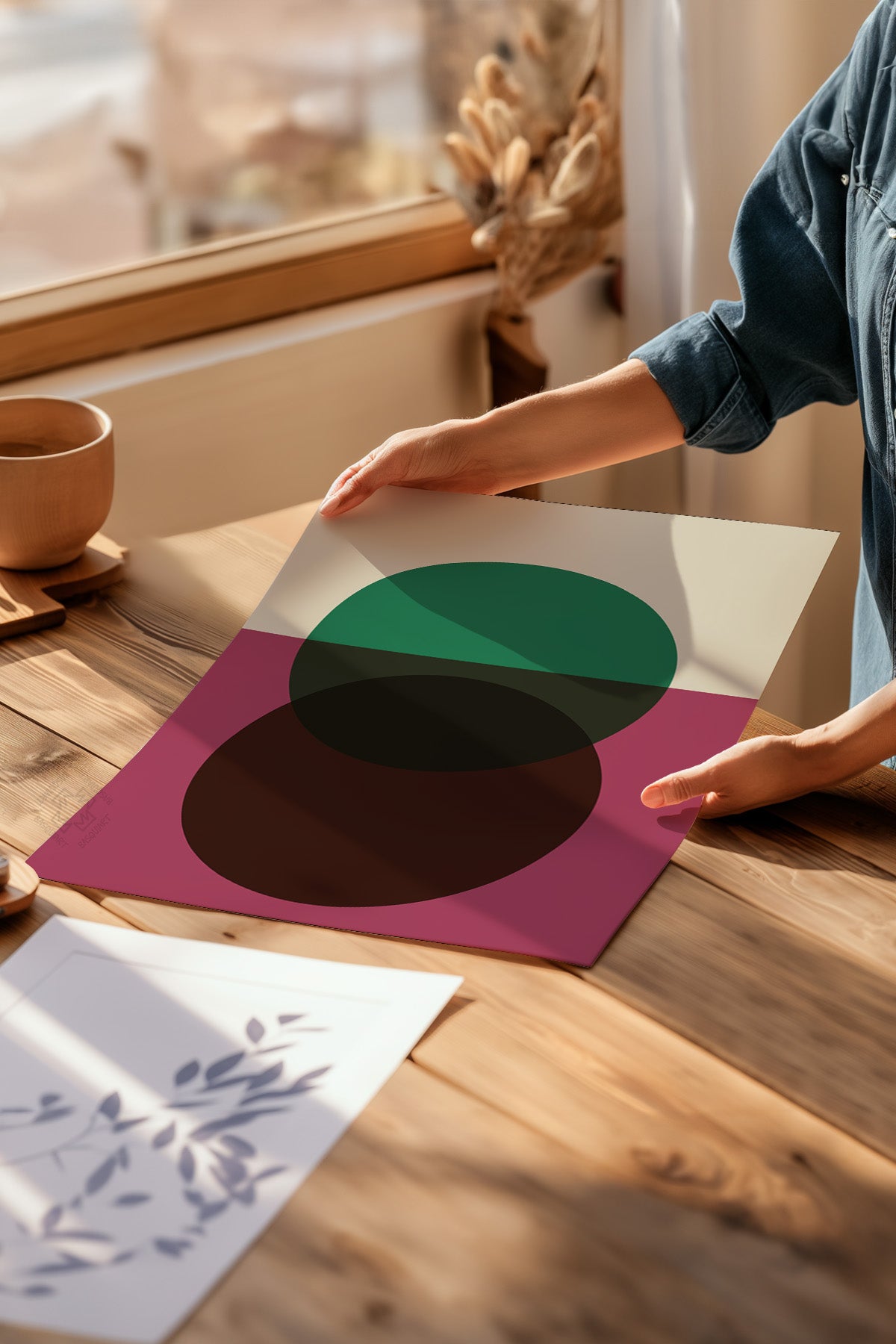 Bauhaus Serisi Poster, Duvar Dekoru No:77