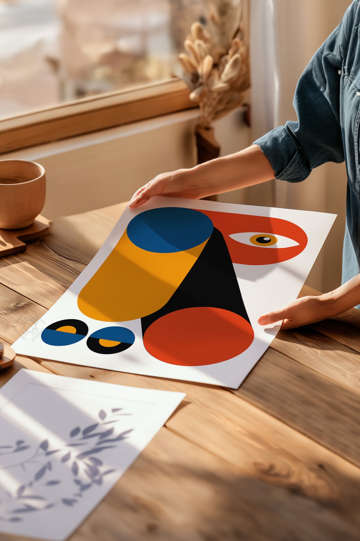 Bauhaus Serisi Poster, Duvar Dekoru No:5
