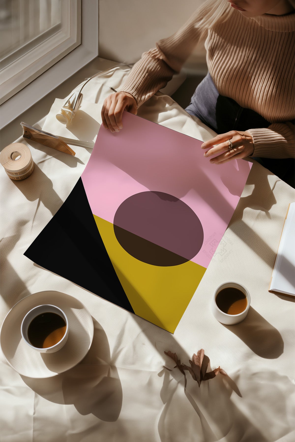 Bauhaus Serisi Poster, Duvar Dekoru No:76