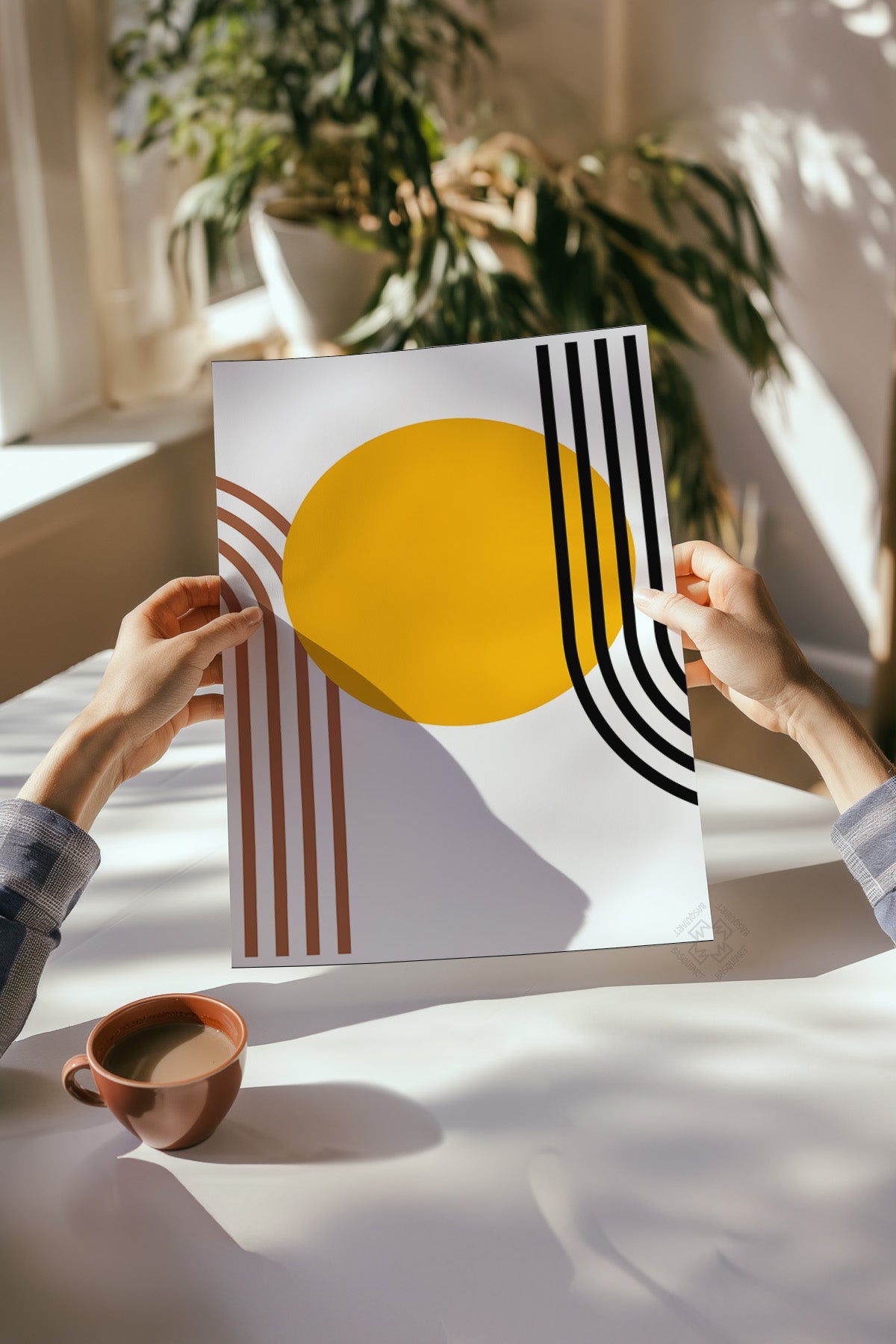 Bauhaus Serisi Poster, Duvar Dekoru No:101