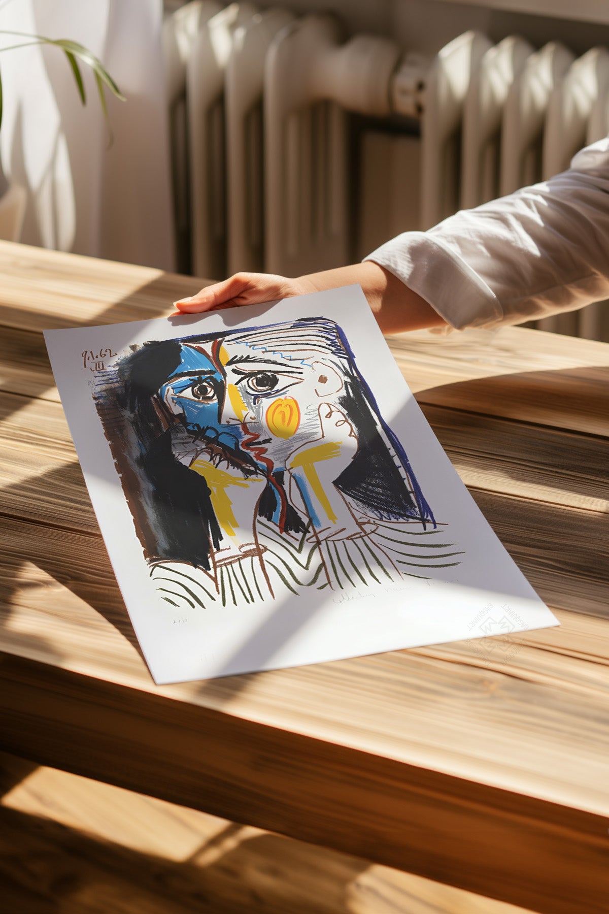 Picasso Sanatsal 4'lü Poster Seti, Duvar Dekoru No:35