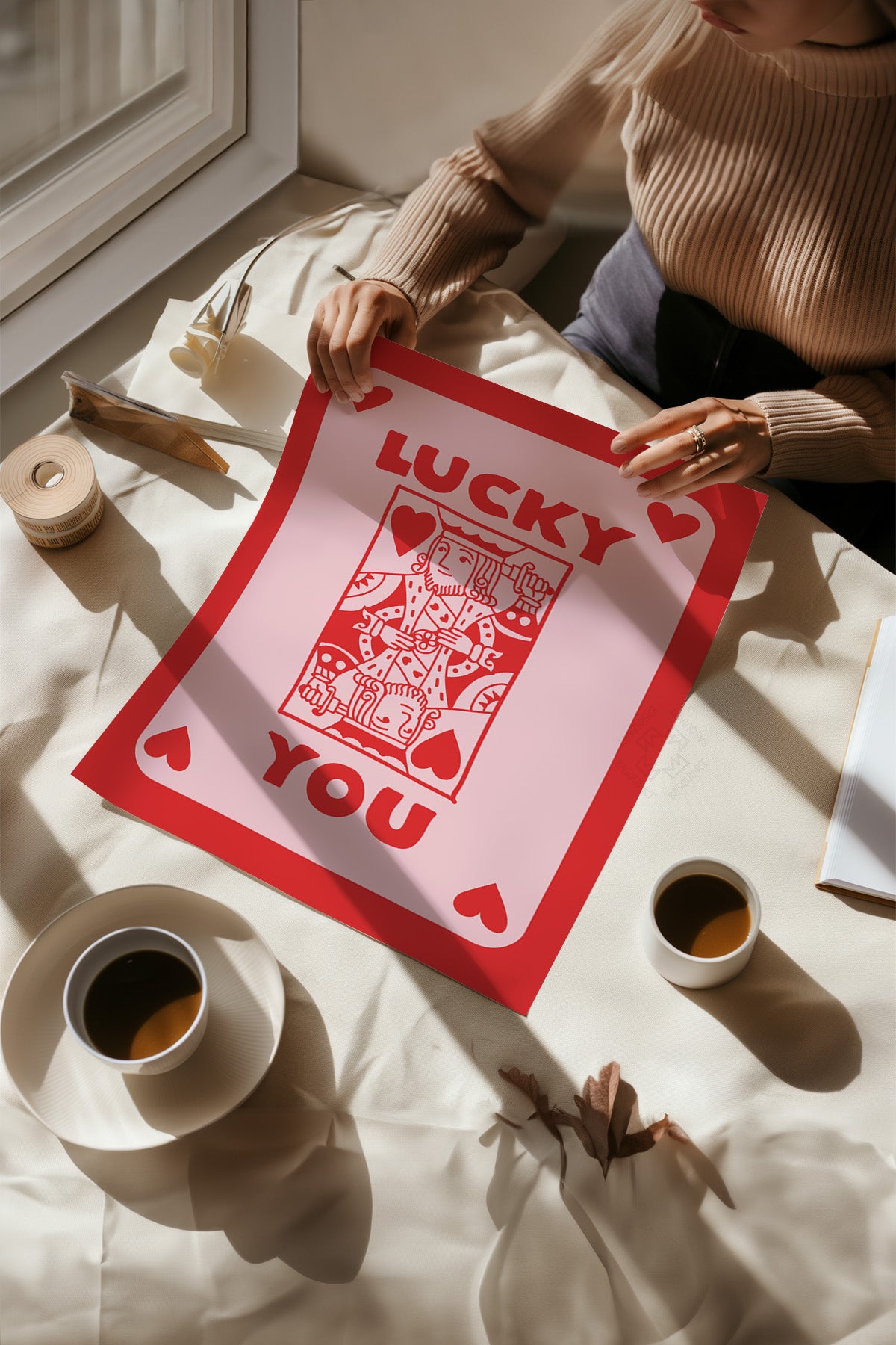 Lucky You Serisi Poster, Duvar Dekoru No:79