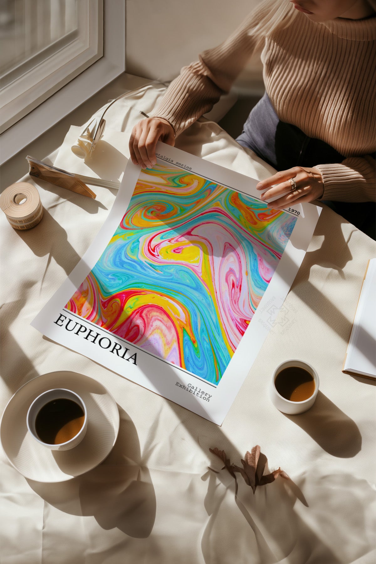 Aura Serisi Poster Seti, Duvar Dekoru No:58
