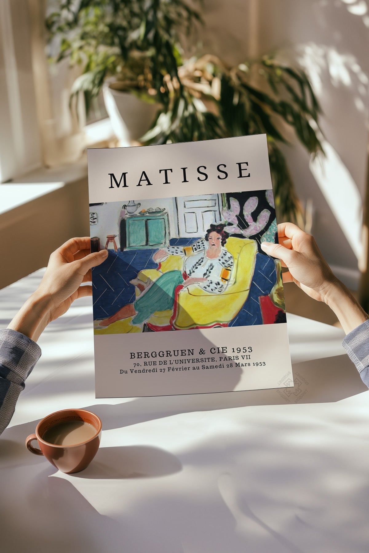 Henri Matisse Serisi Poster, Duvar Dekoru No:7