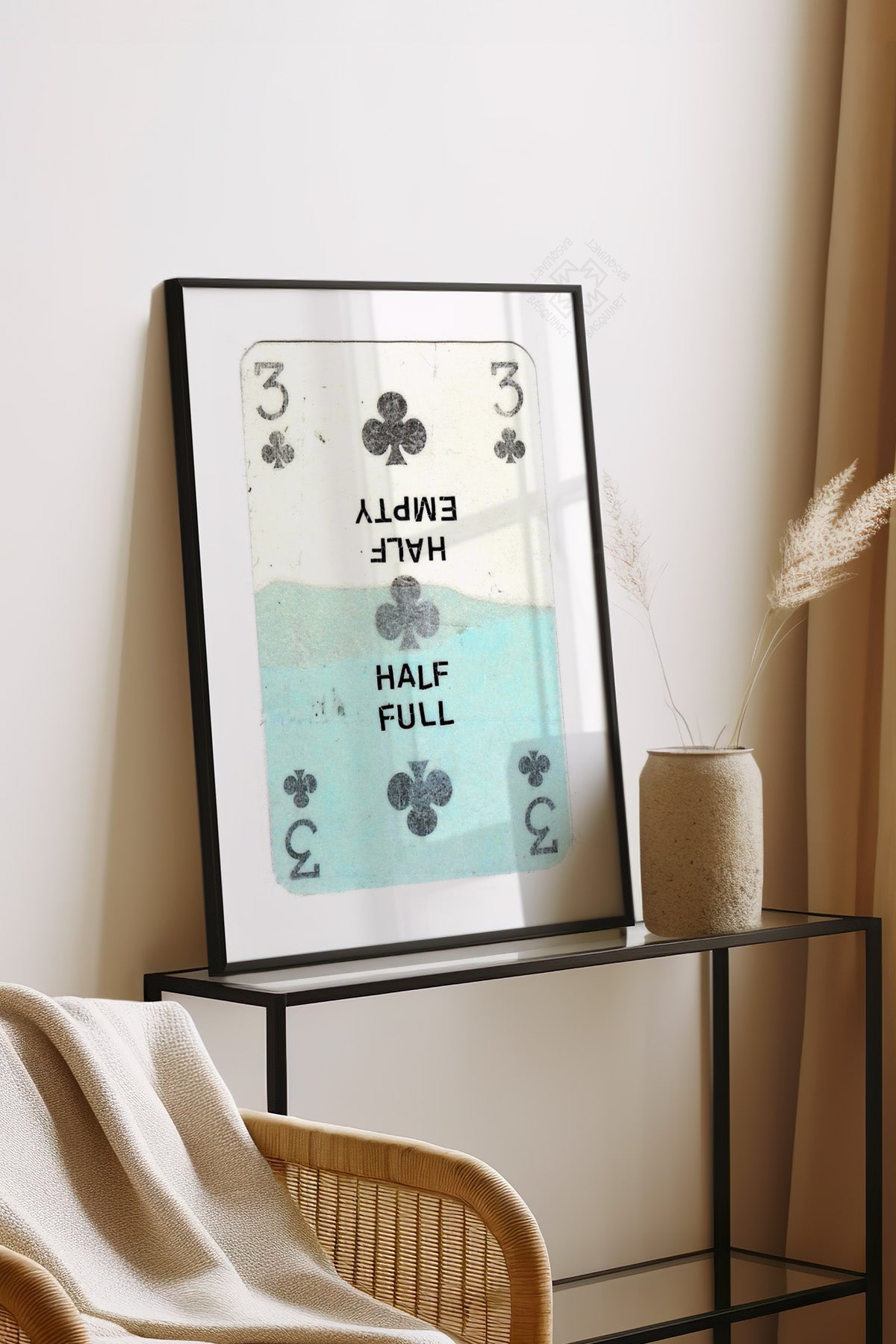 Lucky You Serisi Siyah Çerçeveli Poster, Tablo Duvar Dekoru No:103