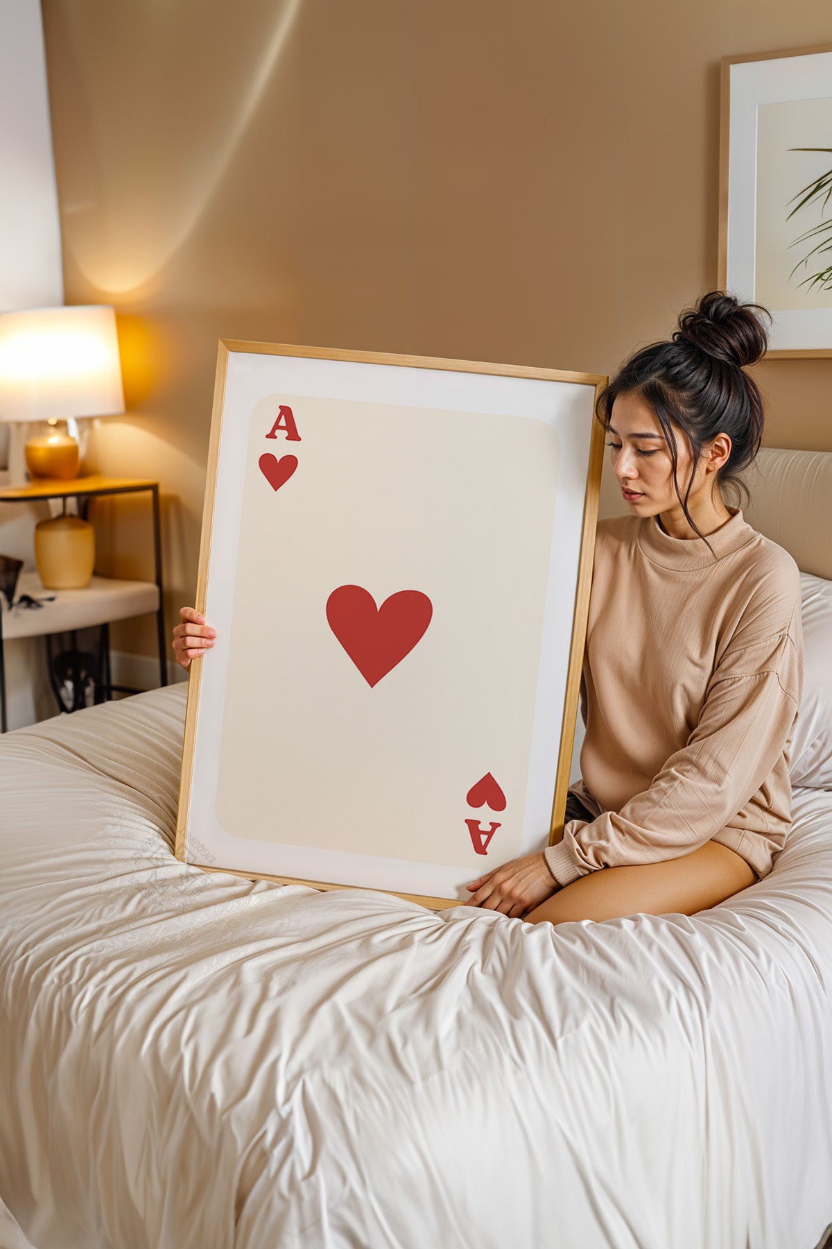 Lucky You Serisi Ahşap Çerçeveli Poster, Tablo Duvar Dekoru No:70
