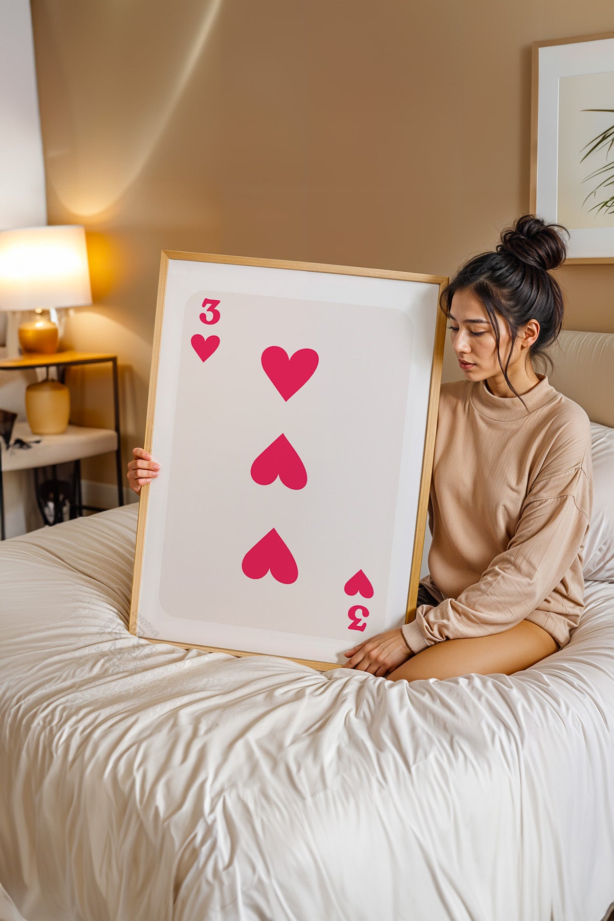 Lucky You Serisi Ahşap Çerçeveli Poster, Tablo Duvar Dekoru No:96