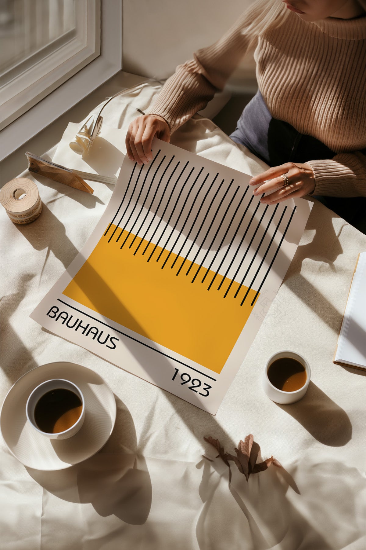 Bauhaus 4'lü Poster Seti, Duvar Dekoru No:31
