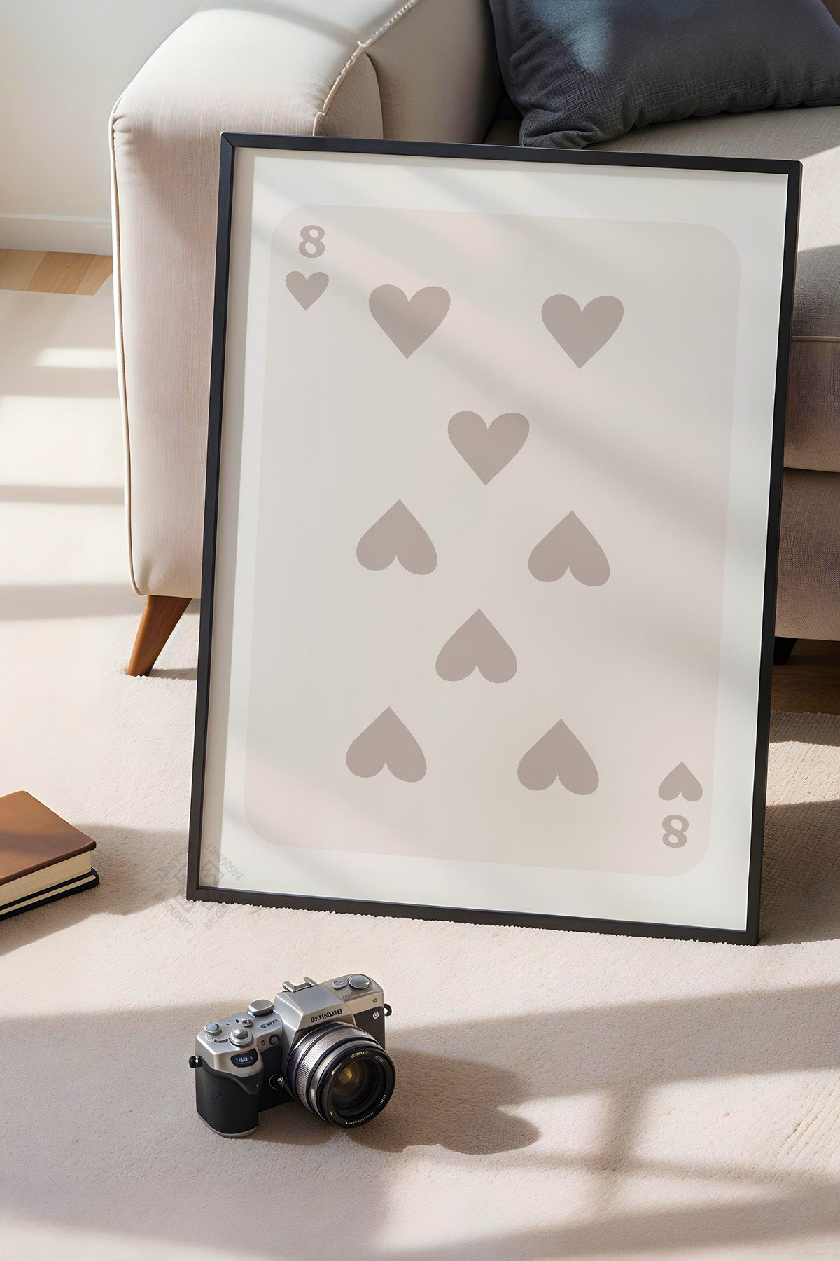 Lucky You Serisi Siyah Çerçeveli Poster, Tablo Duvar Dekoru No:22