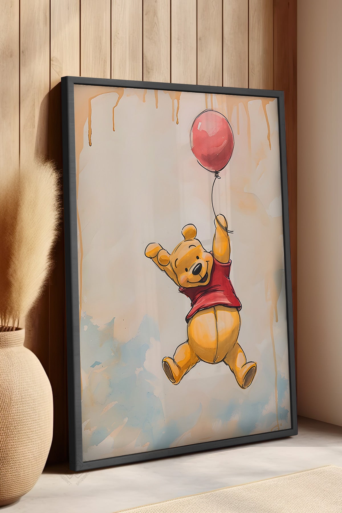 Çocuk Odası, Bebek Odası Siyah Çerçeveli Poster, Tablo No:69