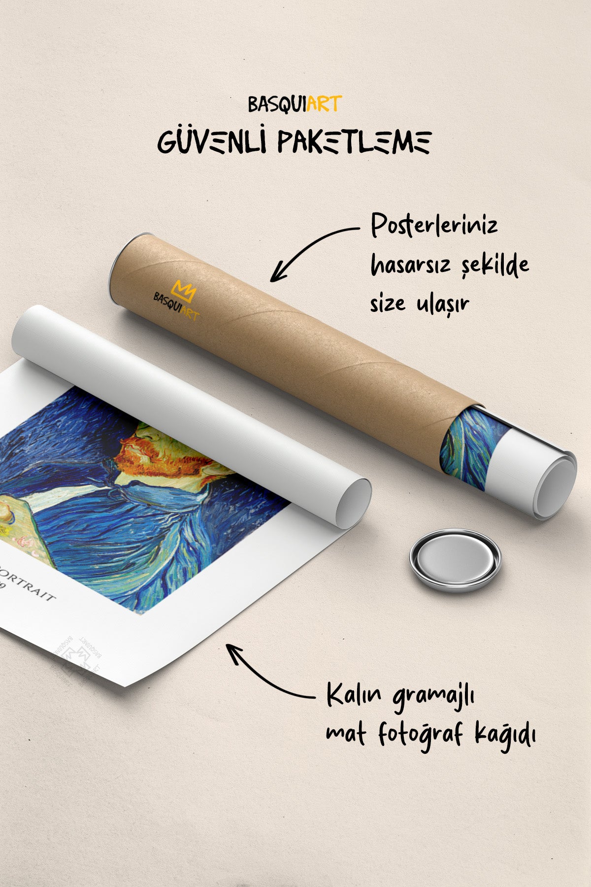 Vincent Van Gogh Serisi Poster, Duvar Dekoru No:27