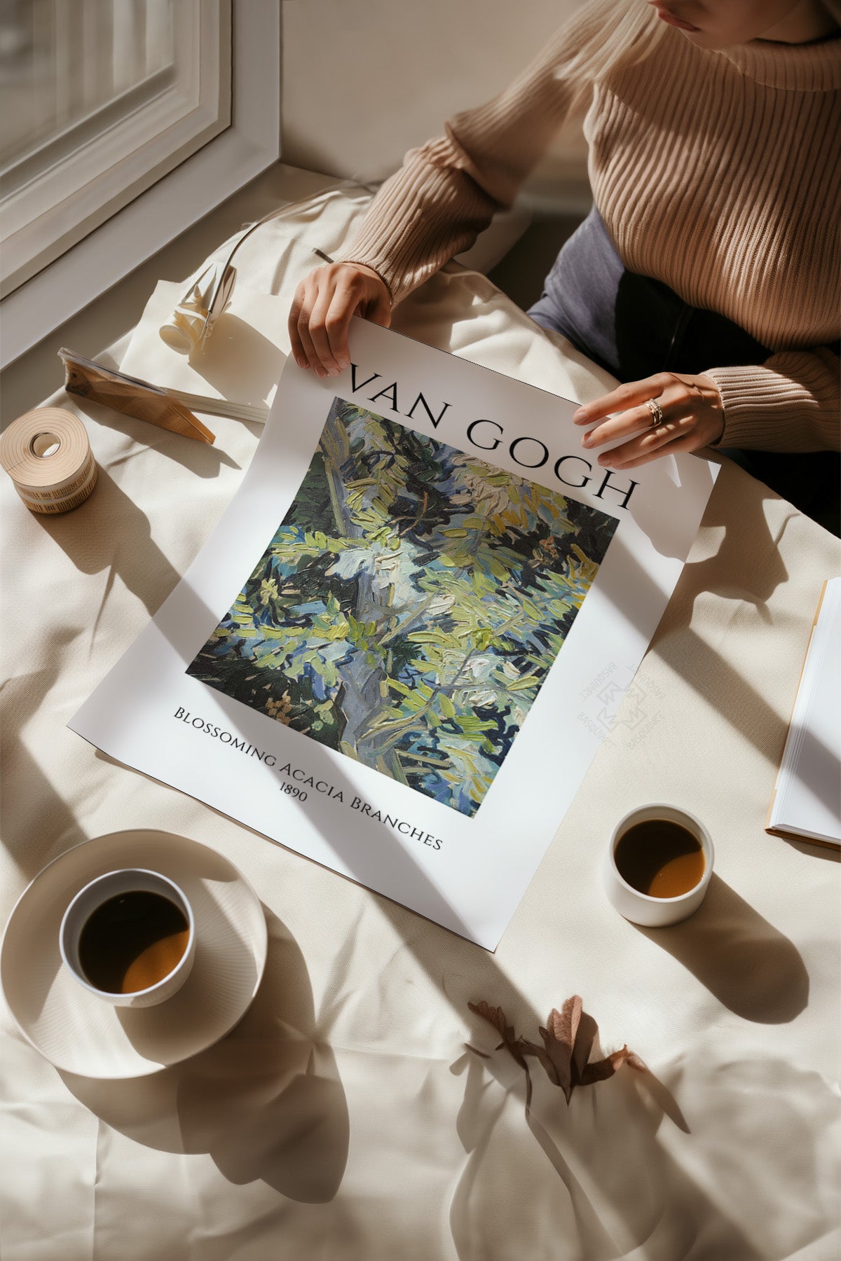 Vincent Van Gogh Serisi Poster, Duvar Dekoru No:16